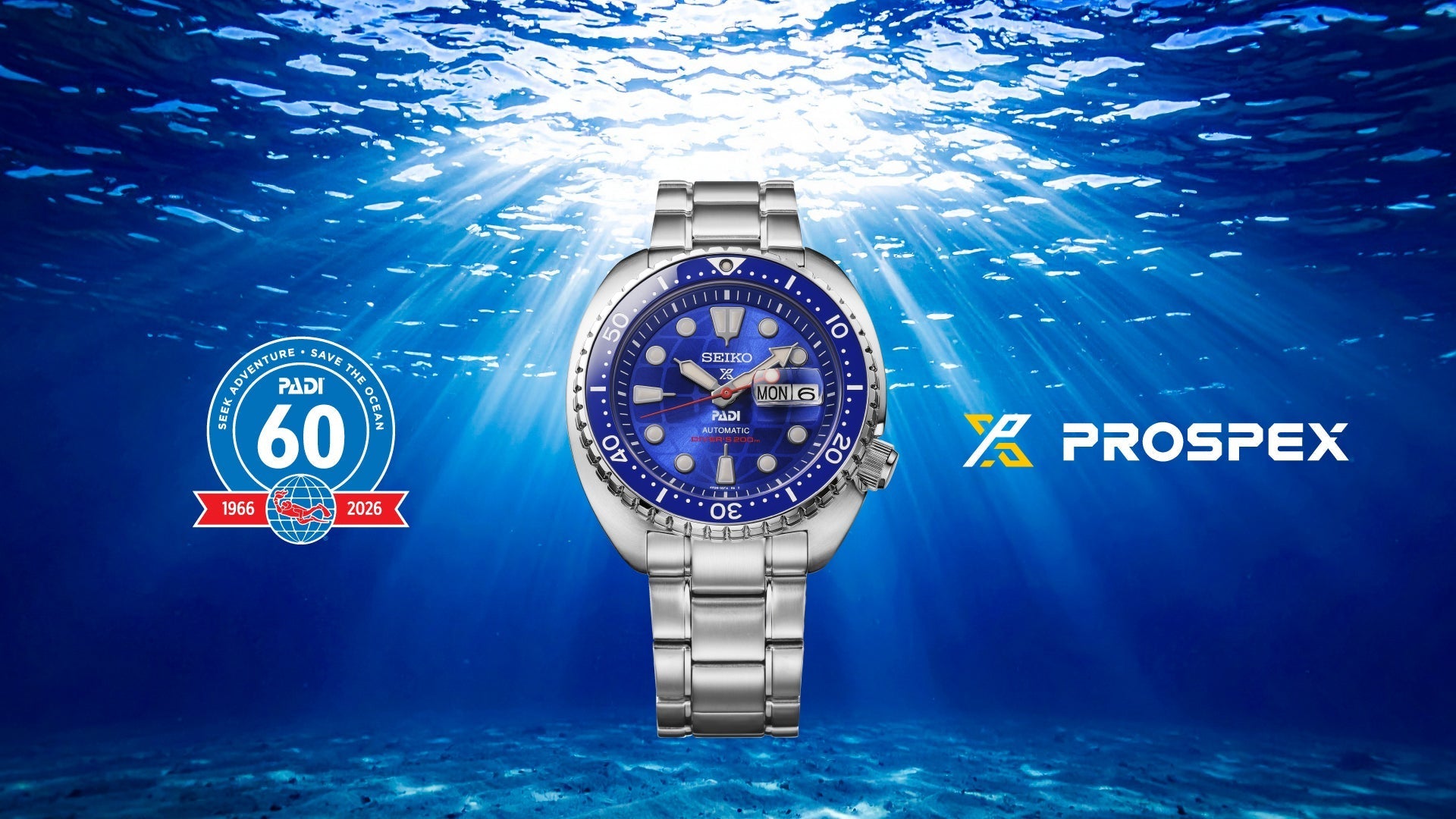 New Seiko Prospex PADI 60th Anniversary Limited Edition HBB002K