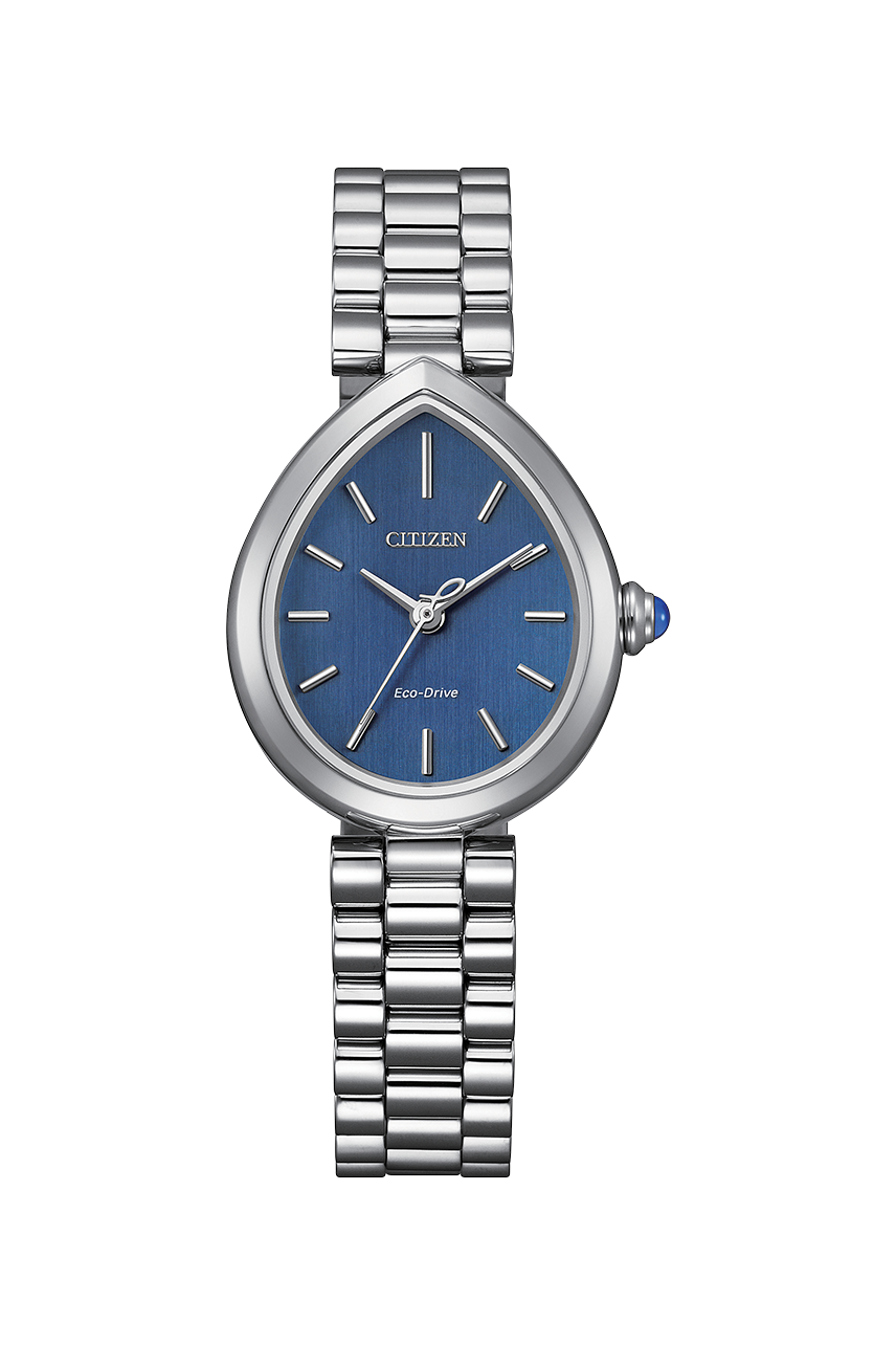 Citizen L Rainell EM1201-52L Eco-Drive women's watch on stainless steel bracelet