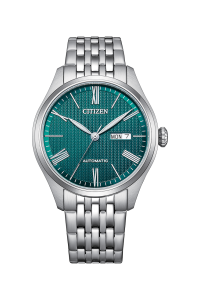 Citizen Mechanical NH8410-59X teal dial stainless steel alternate view