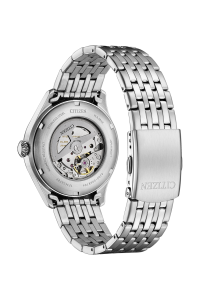Citizen Mechanical NH8410-59E black dial stainless steel lifestyle image
