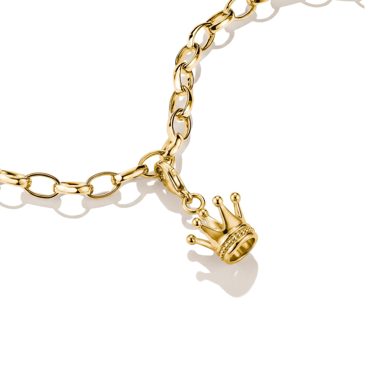 Thomas Sabo Gold-Plated Crown Charm CC887MY CC887MY view 2