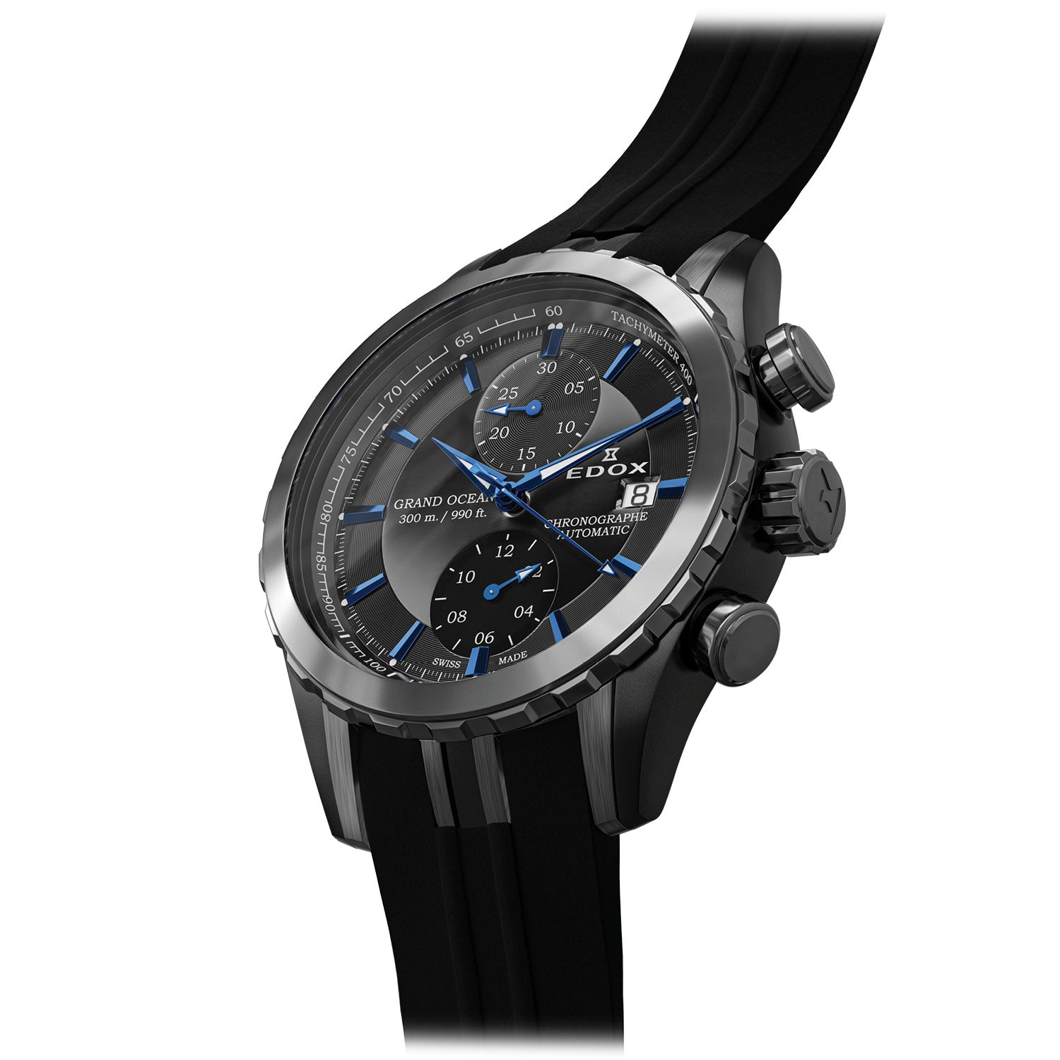 Edox Grand Ocean Automatic Chronograph Watch for Men 2025 Release