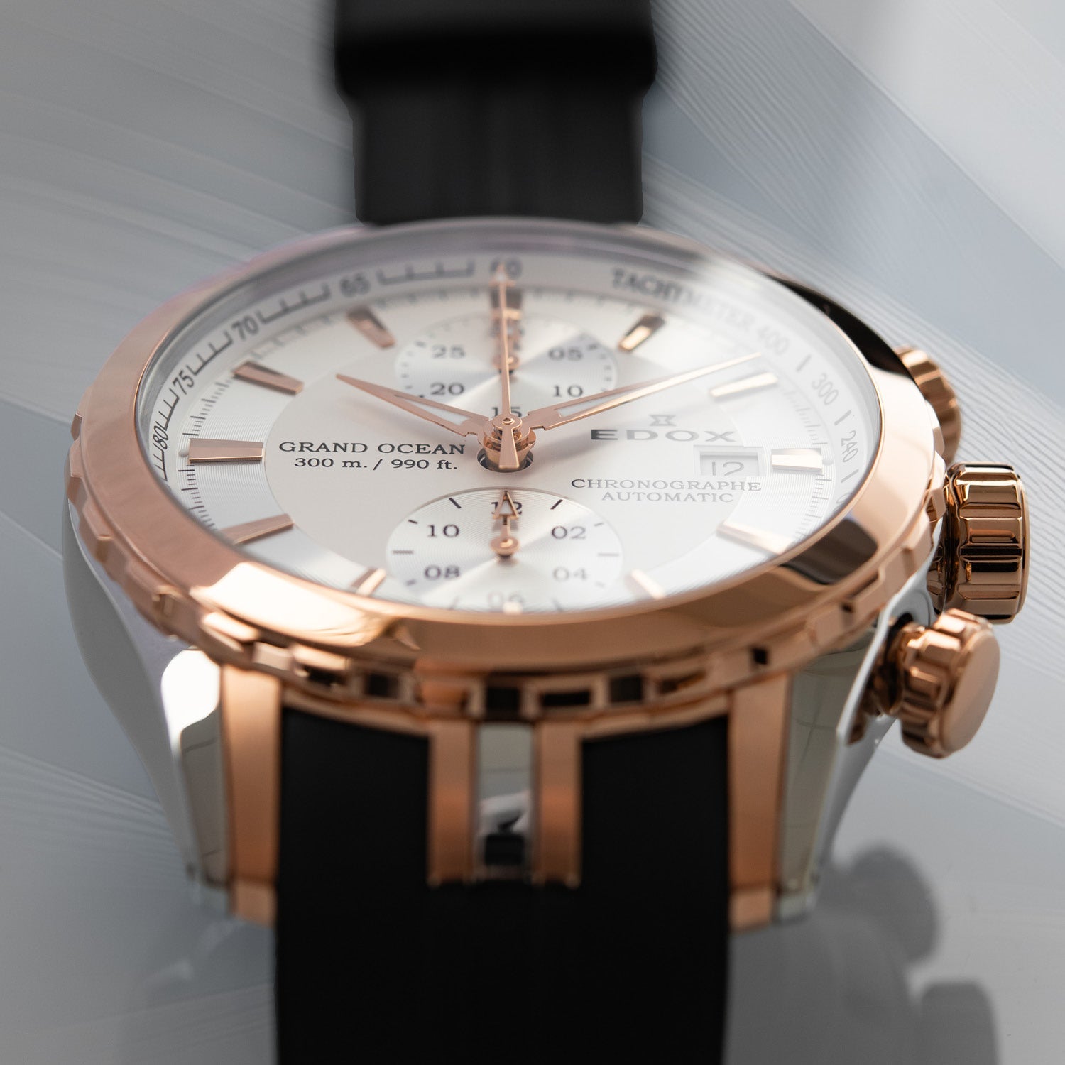 Edox Grand Ocean Automatic Chronograph Watch for Men 2025 Release