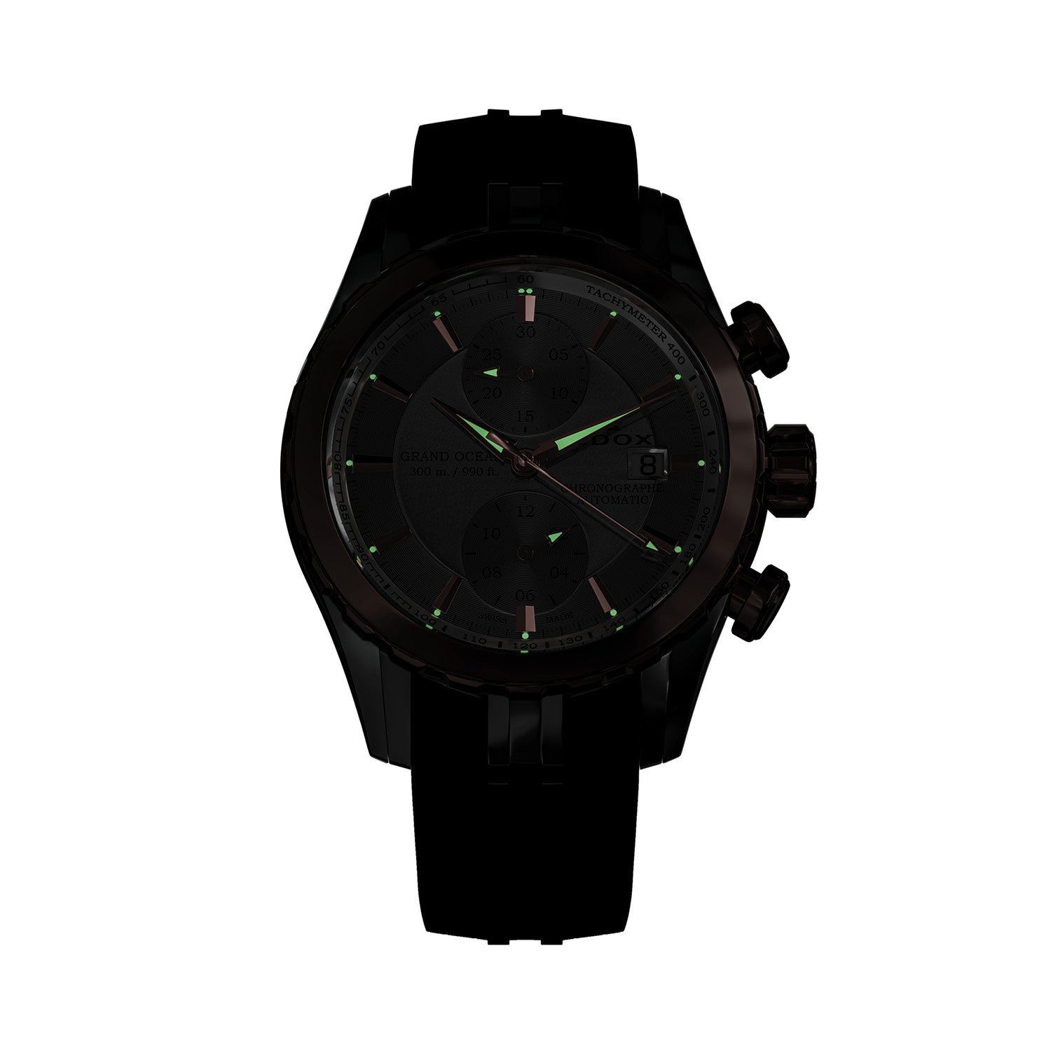 Edox Grand Ocean Automatic Chronograph Watch for Men 2025 Release