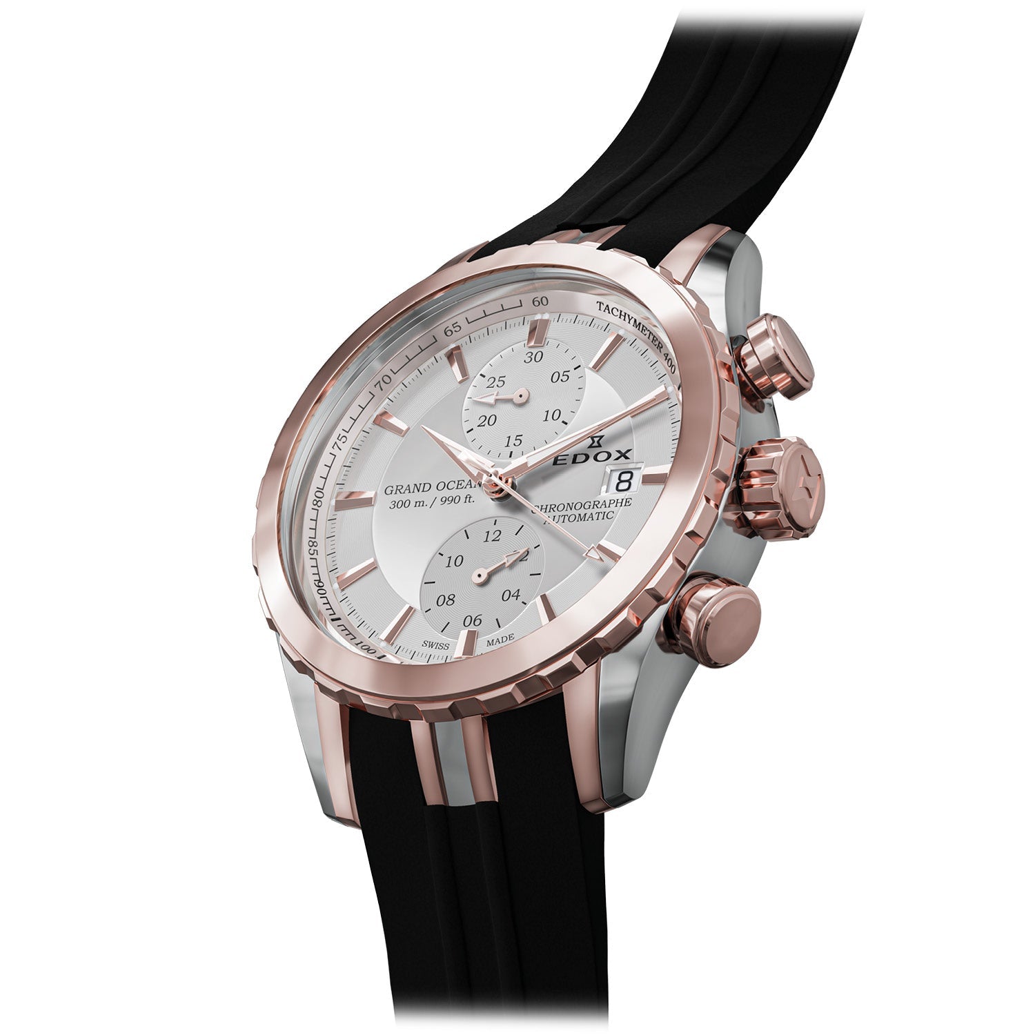 Edox Grand Ocean Automatic Chronograph Watch for Men 2025 Release