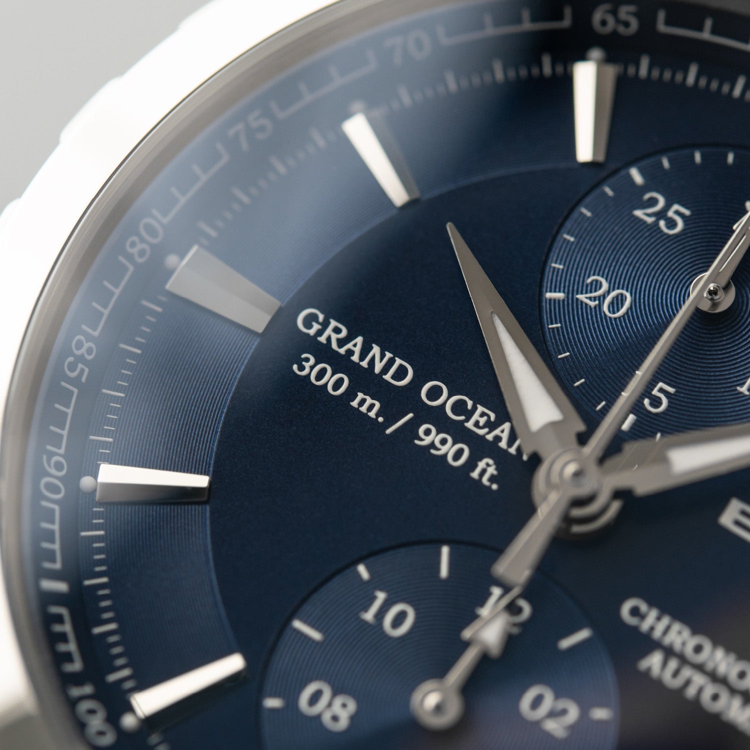 Edox Grand Ocean Chronograph Automatic Watch for Men Luxury
