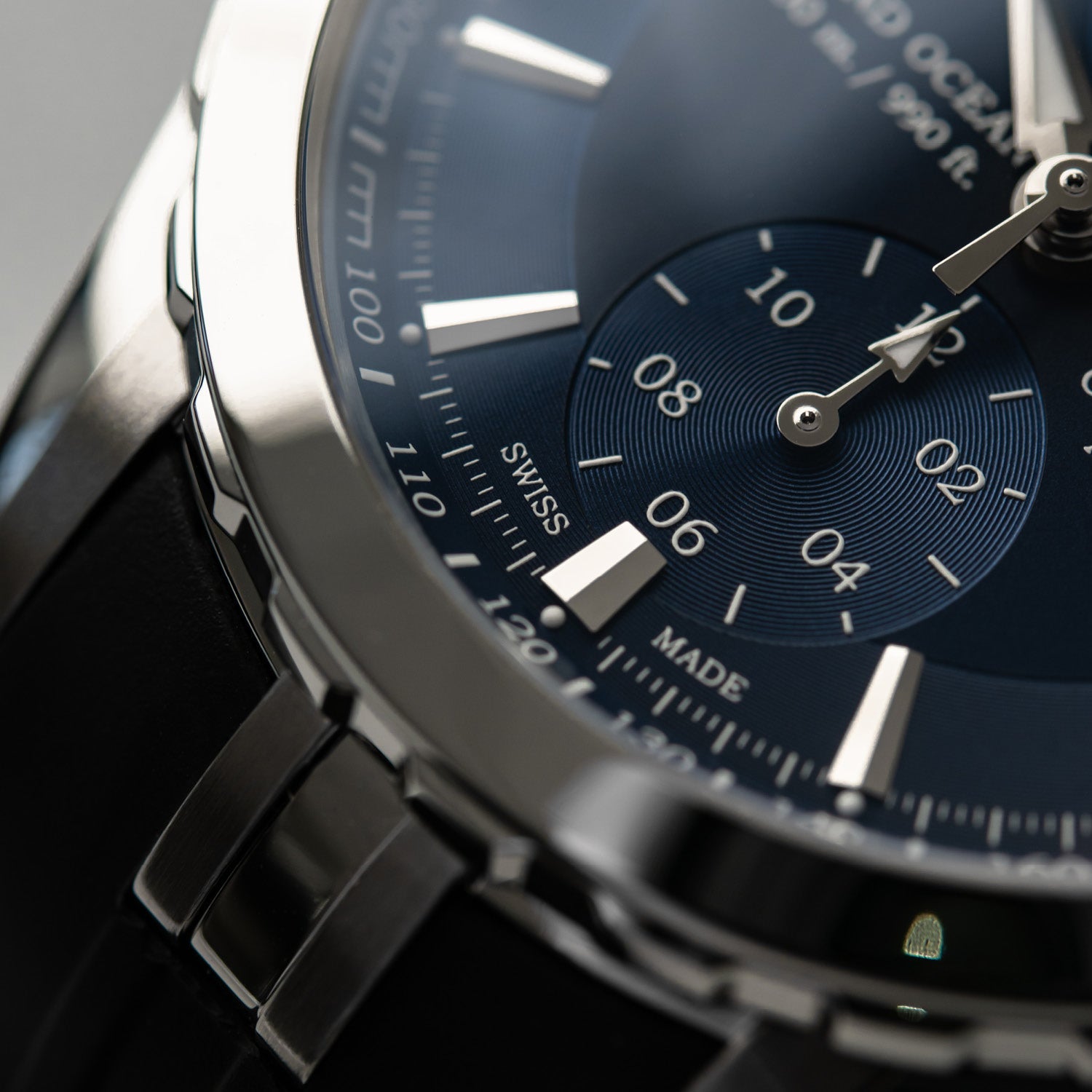 Edox Grand Ocean Chronograph Automatic Watch for Men Luxury