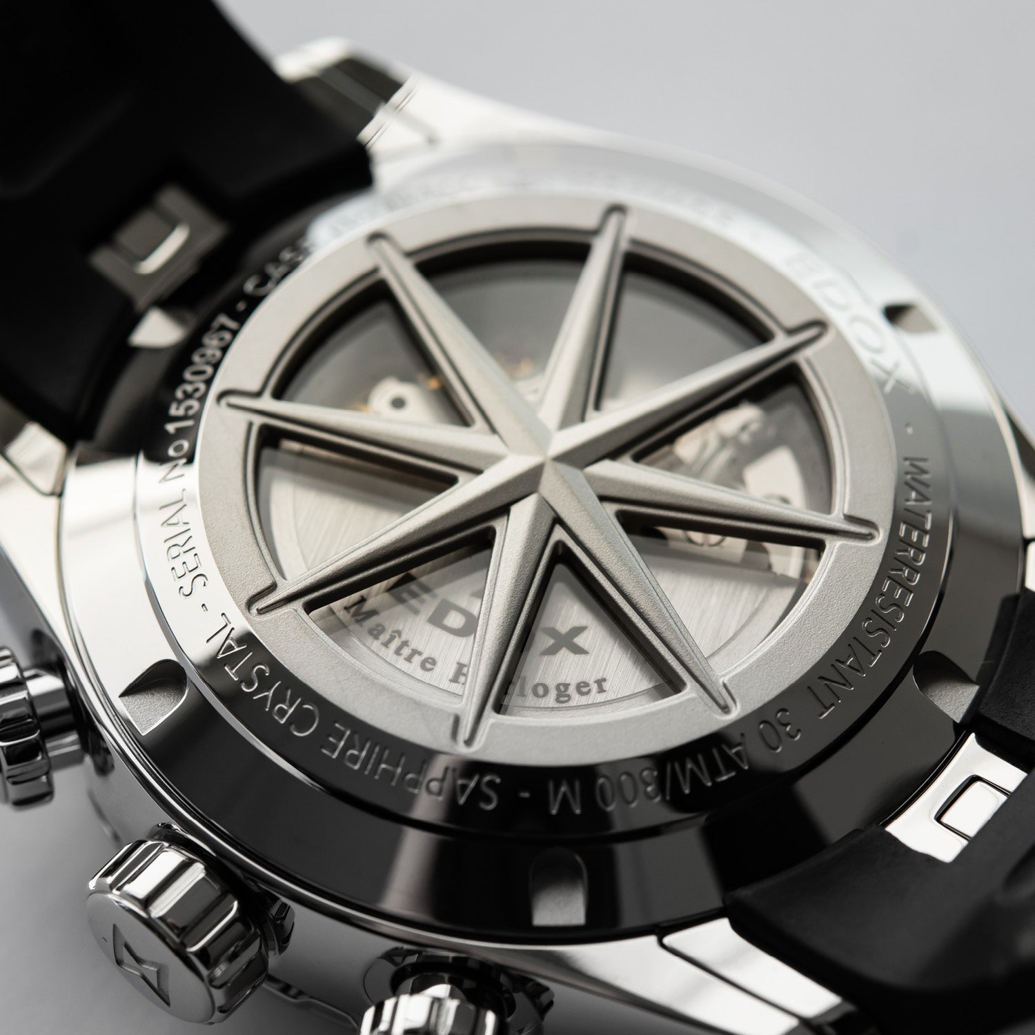 Edox Grand Ocean Automatic Chronograph Watch for Men Luxury