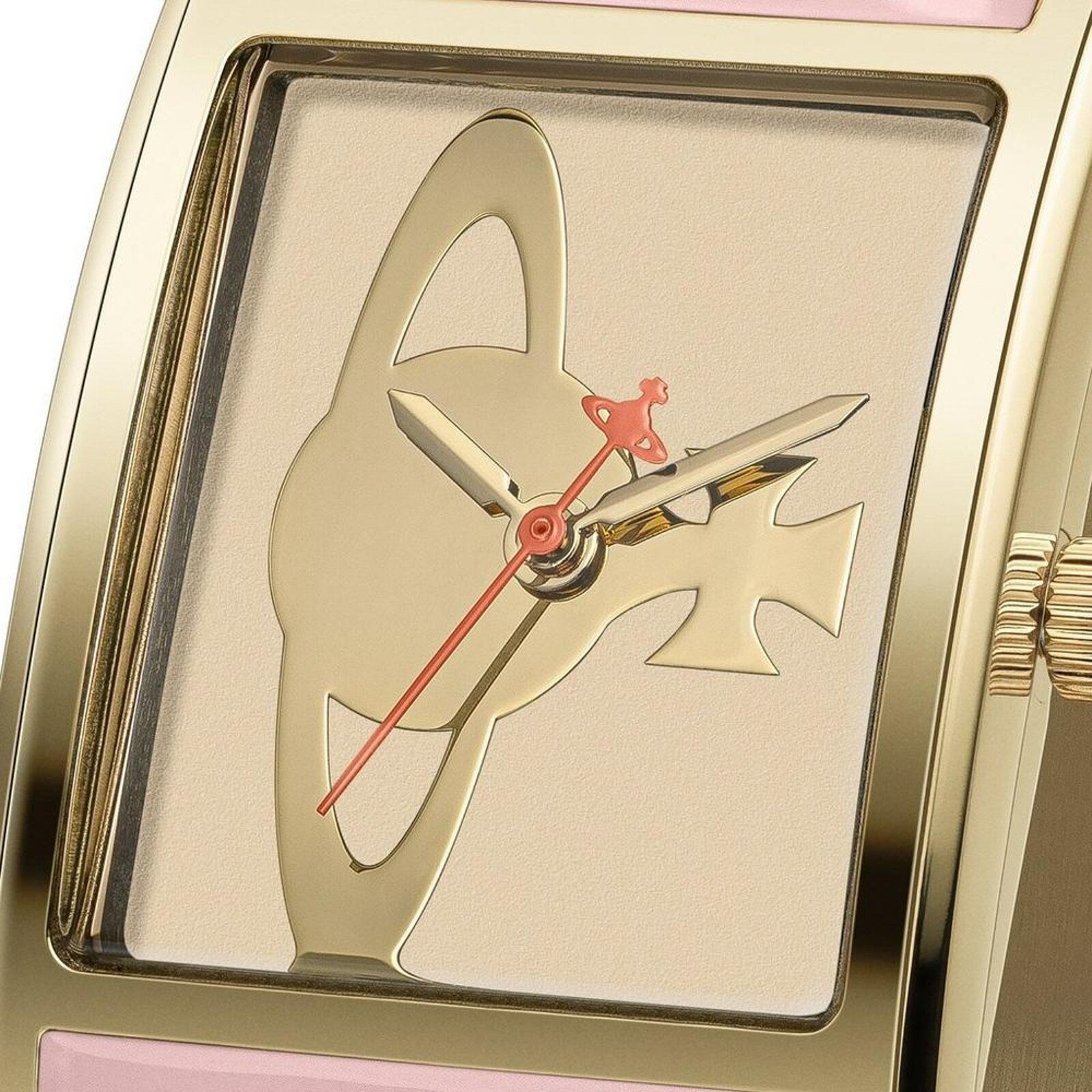 Vivienne Westwood Belvoir Pink Dial Bangle Women's Watch VV325LPKGD