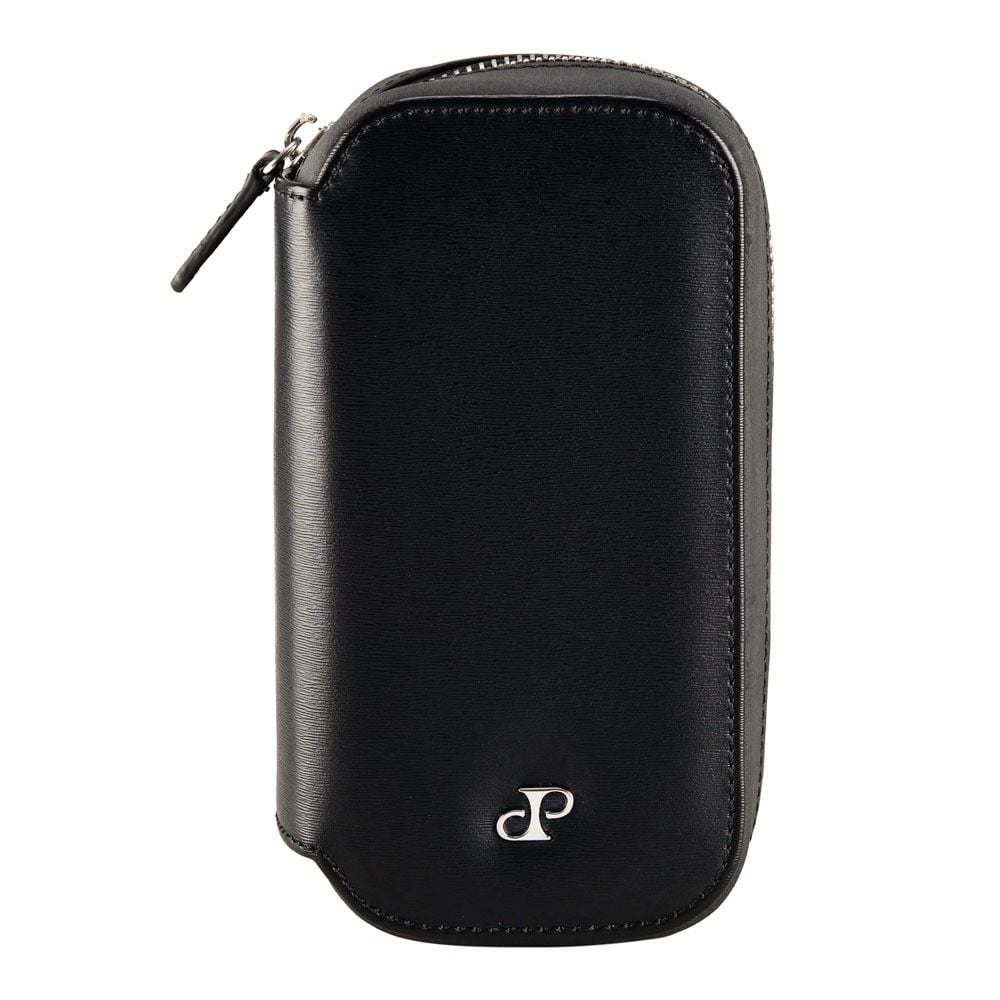 Wolf Philipp 2 Piece Watch Zip Case Black 190205