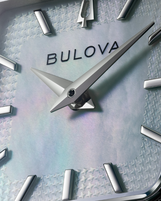Bulova Super Sutton Silver Dial Stainless Steel Watch 96R256