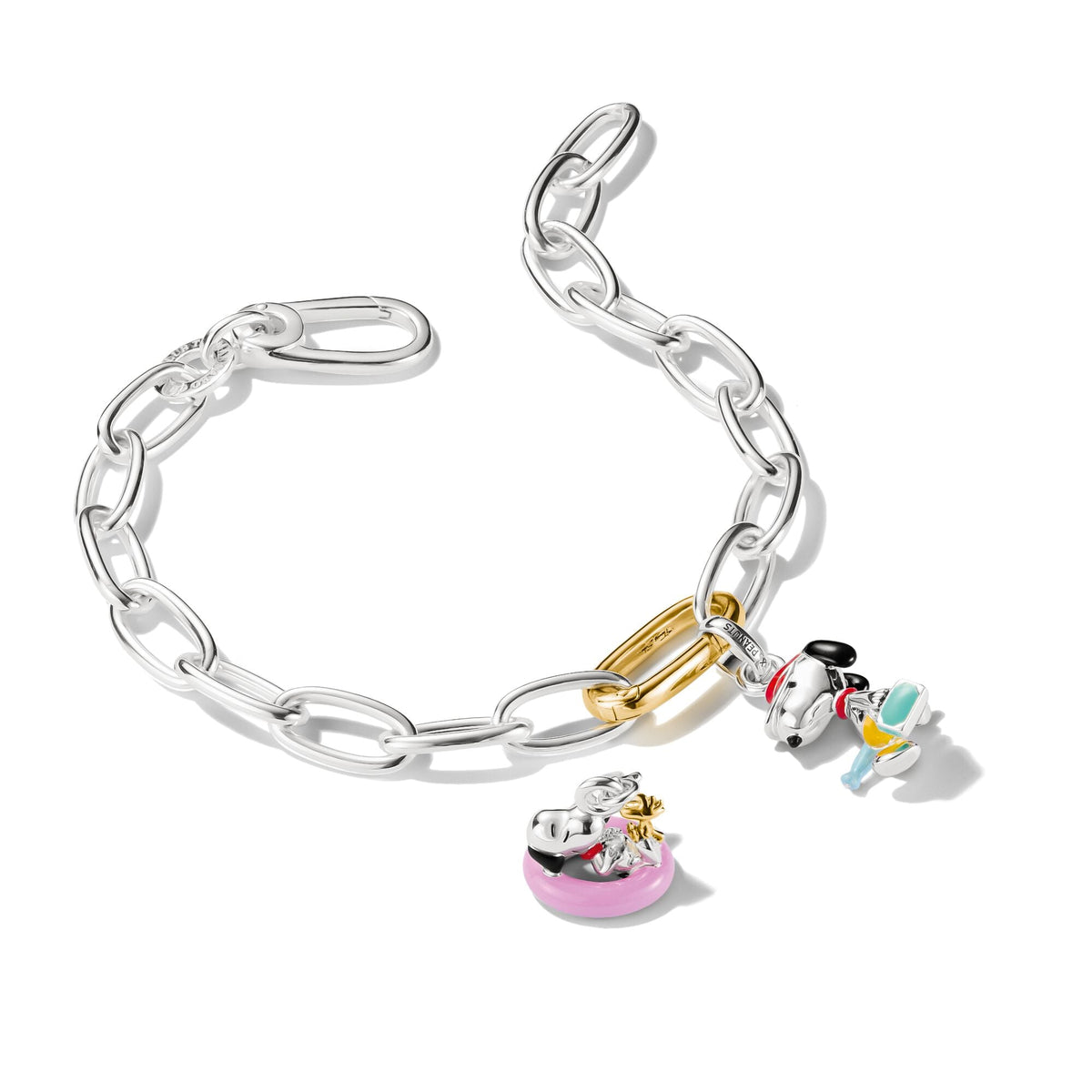 Thomas Sabo Original Charm Snoopy and Woodstock with Swim Ring