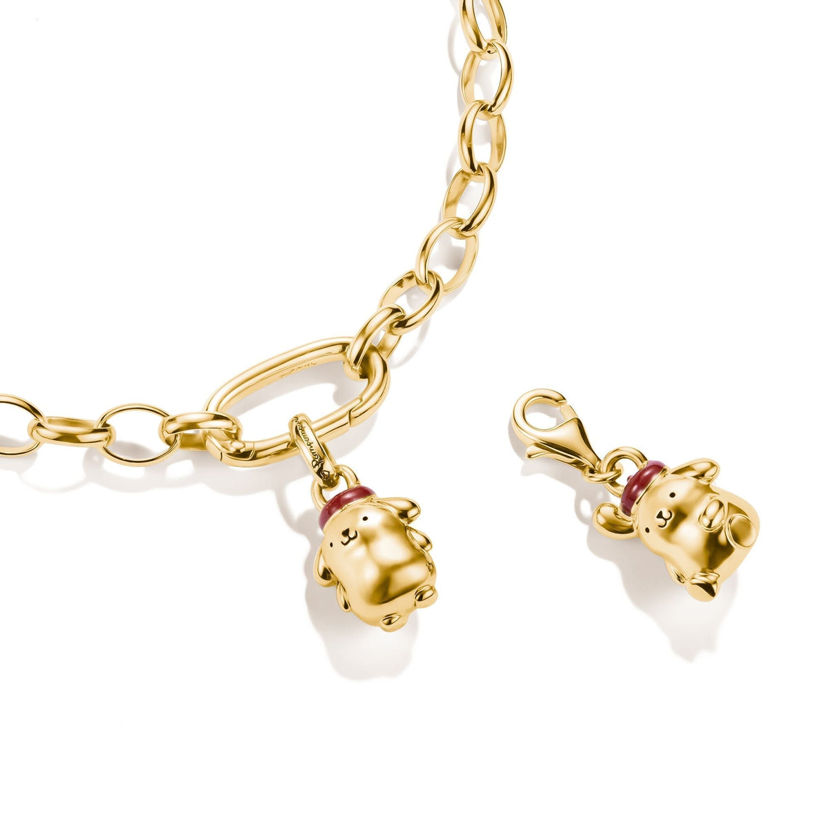 Thomas Sabo Hello Kitty Pompompurin Charm, Gold-Plated CC2255MY CC2255MY view 2