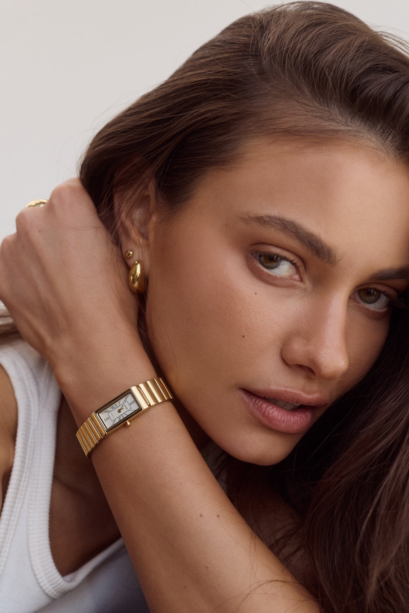 Cendré SoHo Gold Dial 14K Gold Women's Watch — view 6