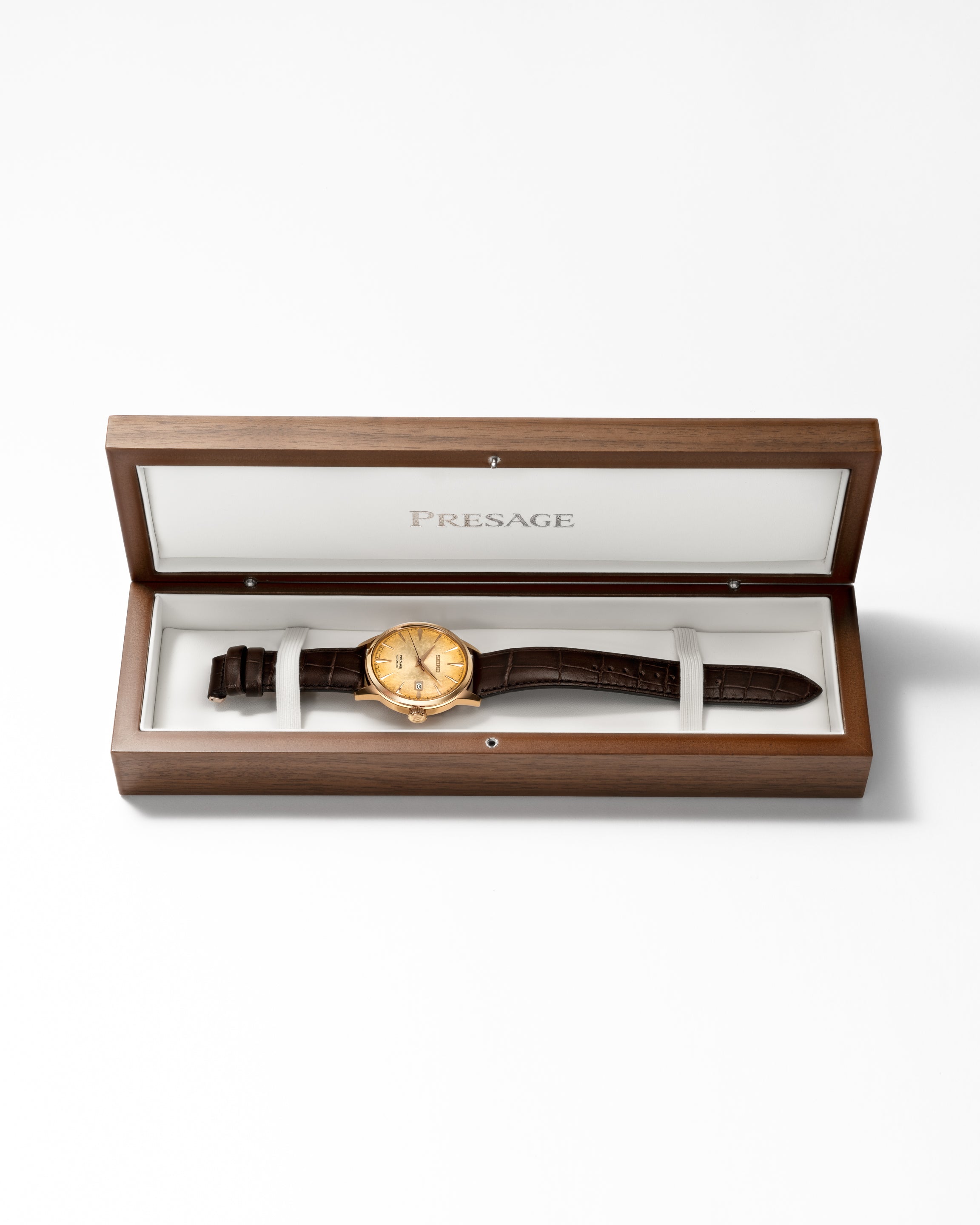Seiko Presage Cocktail Irori Moments LARK’s Tasmanian Peated Whisky Limited Edition SRPK50J