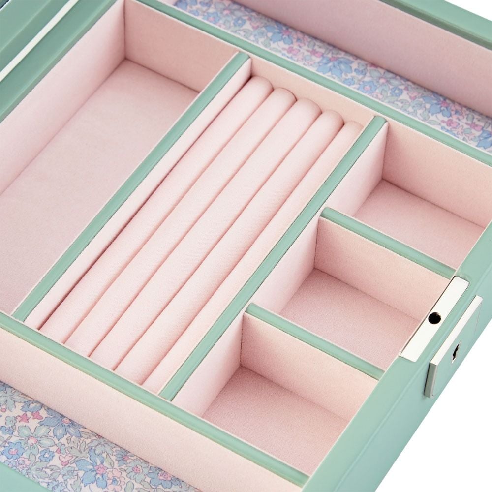 Wolf Liberty Medium Jewelry Box Sage 381151