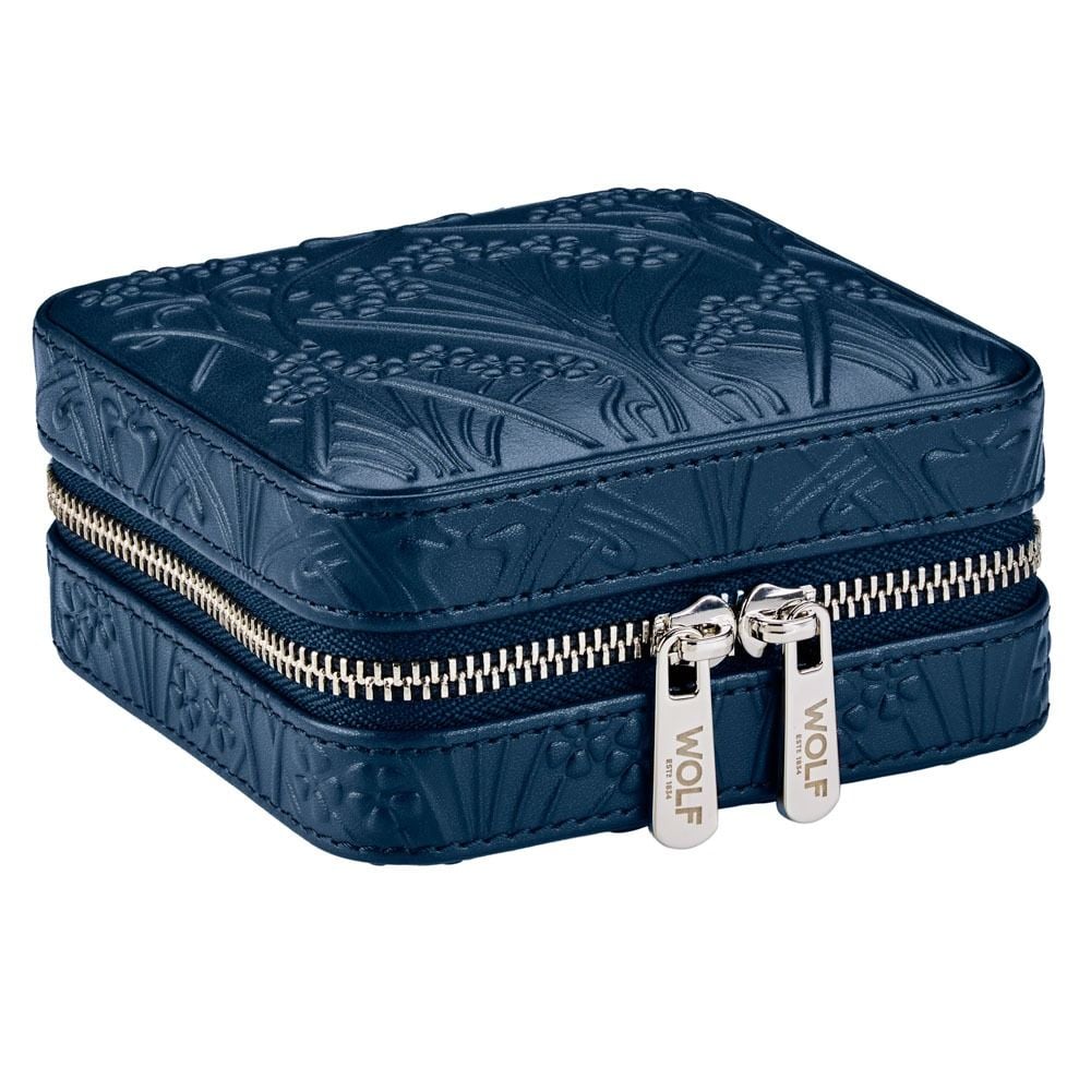 Wolf Liberty Small Zip Case Navy 381317