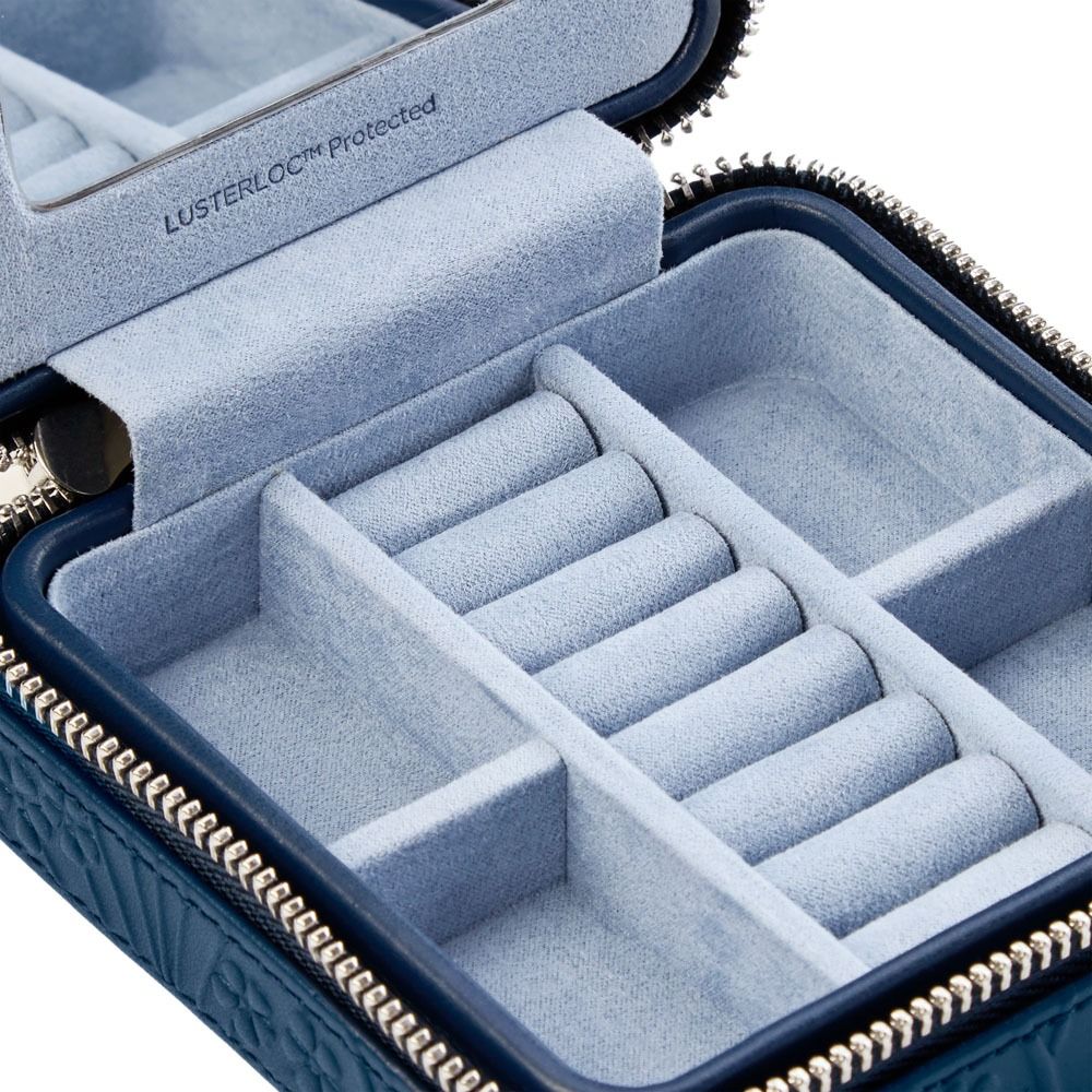 Wolf Liberty Small Zip Case Navy 381317