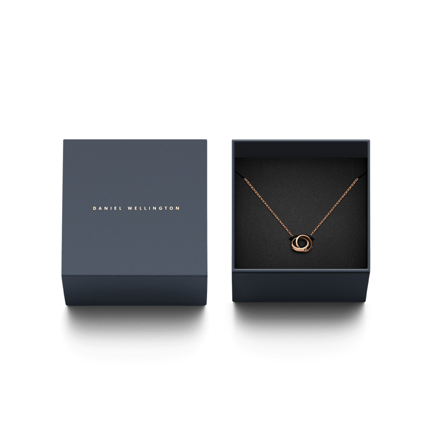 Classic Lumine Unity Rose Gold Necklace DW00400352