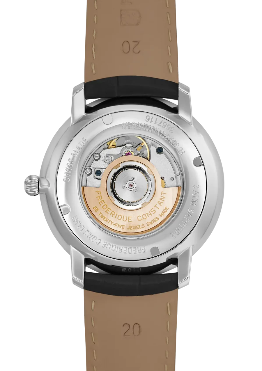 Frederique Constant Slimline Heart Beat Automatic Men's Watch FC-312S4S6