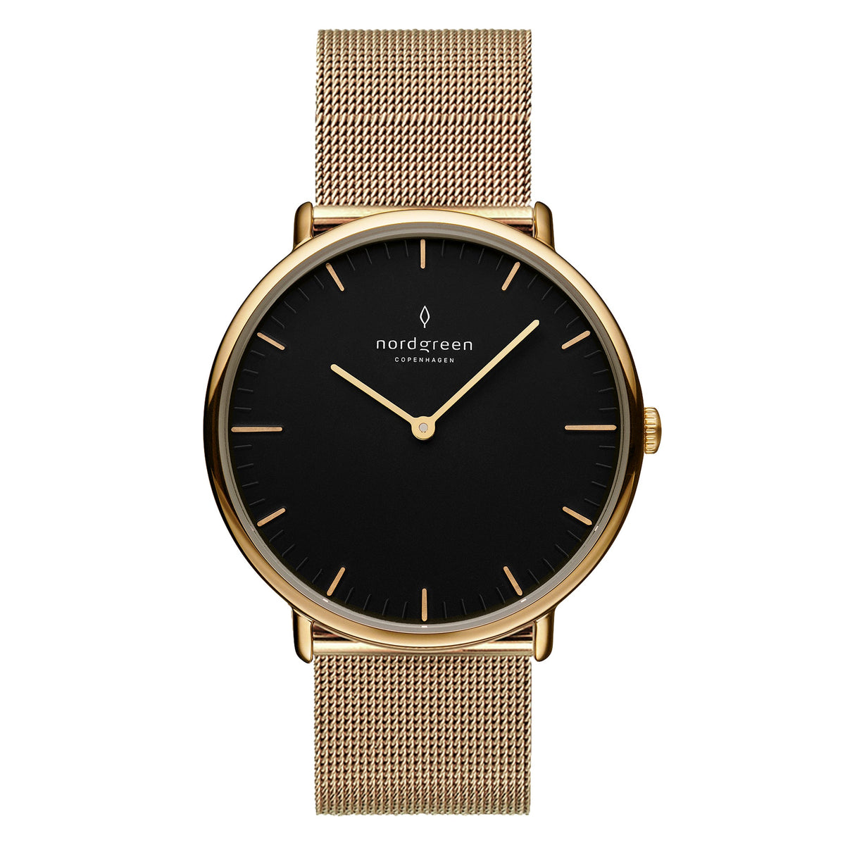 Nordgreen Native 32mm Gold Milanese Mesh Watch