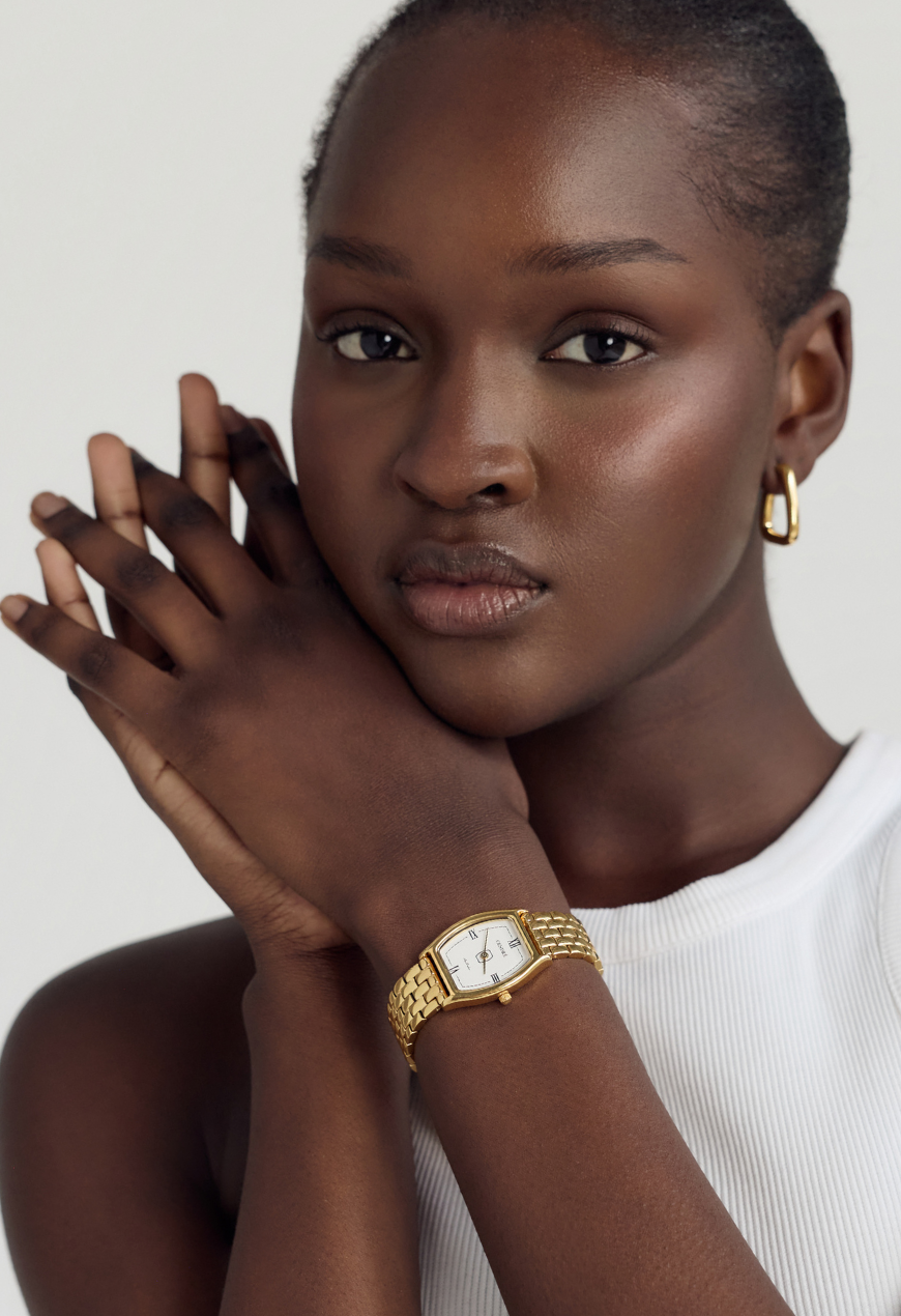 Cendré London White Dial 18K Gold Women's Watch — view 4