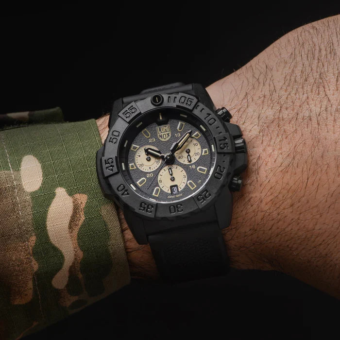 Luminox Navy SEAL Chronograph 45mm, military watch XS.3587