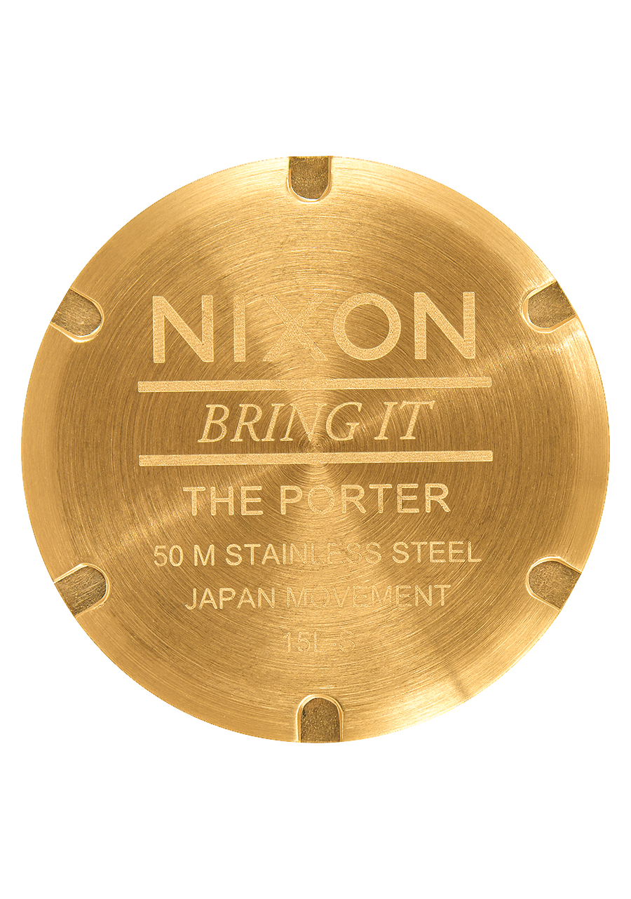 Nixon Porter All Gold / Black Sunray Watch A1057-2042-00