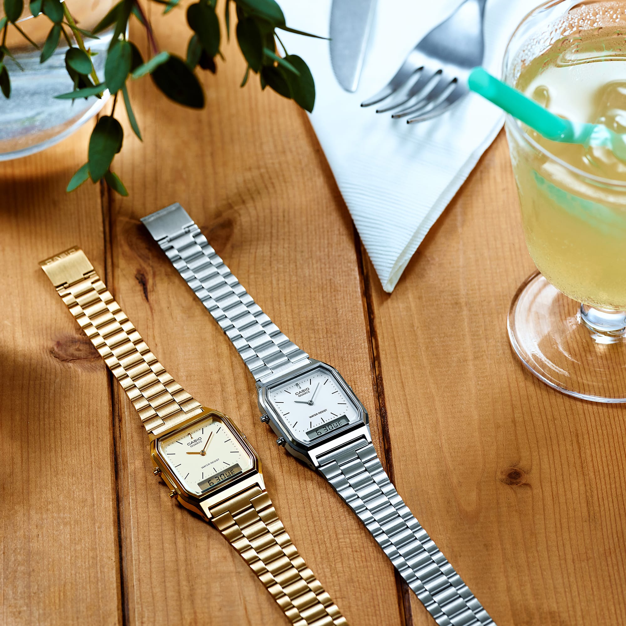 Casio Classic Stainless Steel Watch AQ230A-7A