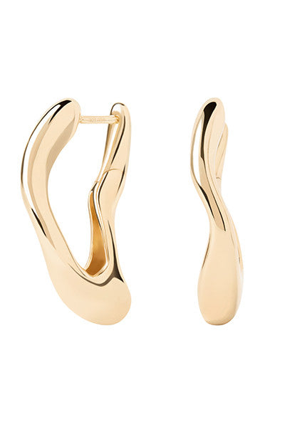 PDPAOLA Sense Gold Hoops