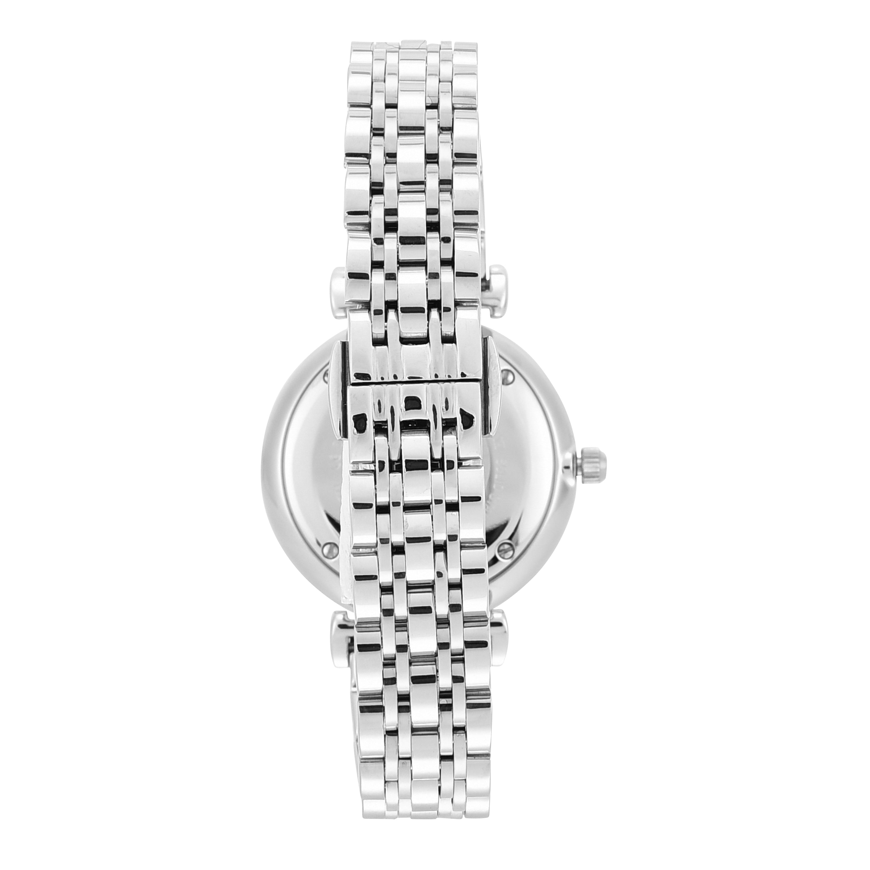 Armani Women's Stainless Steel Watch with Pearl Dial AR1908