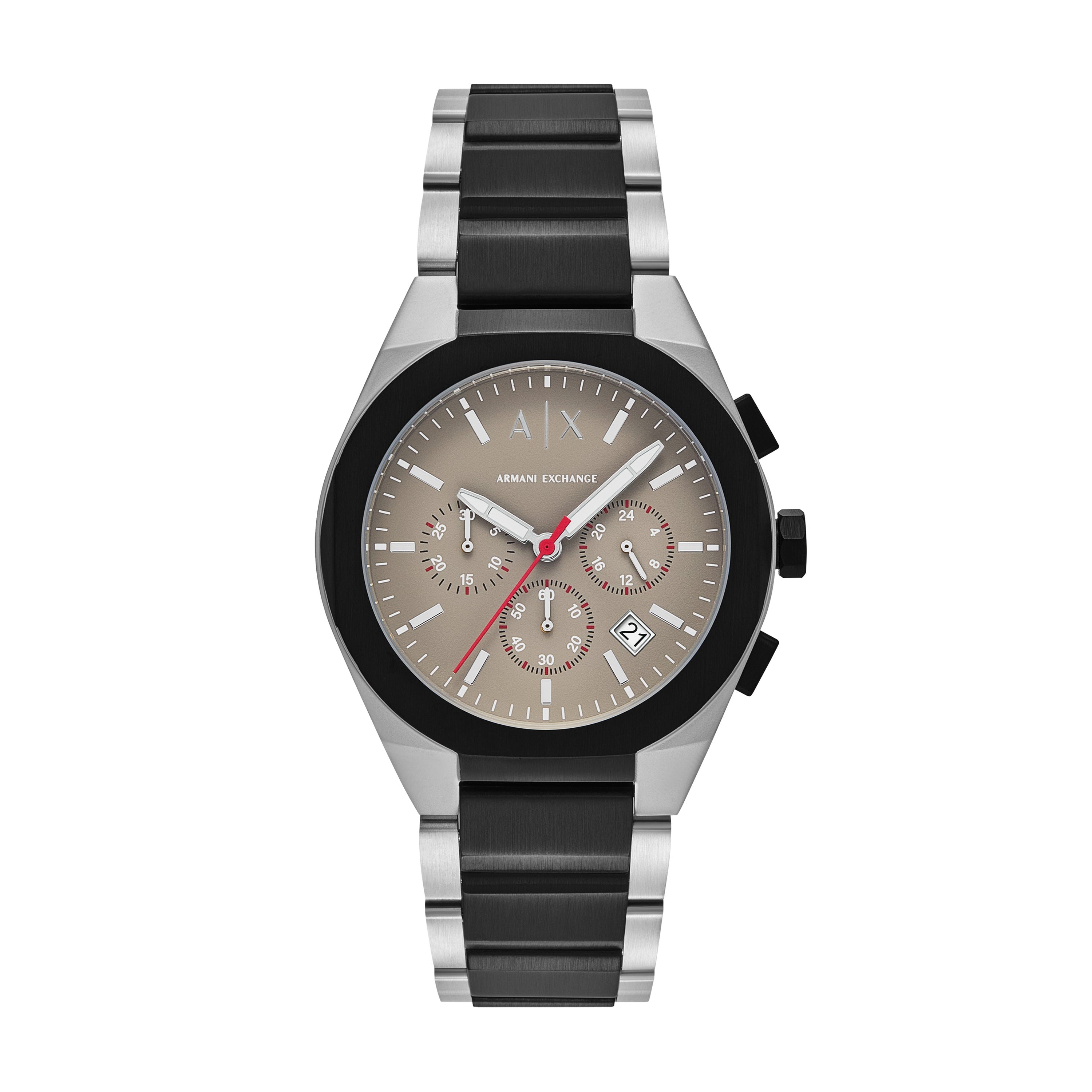 Armani Exchange Sync Chronograph Two Tone Stainless Steel Watch AX4199