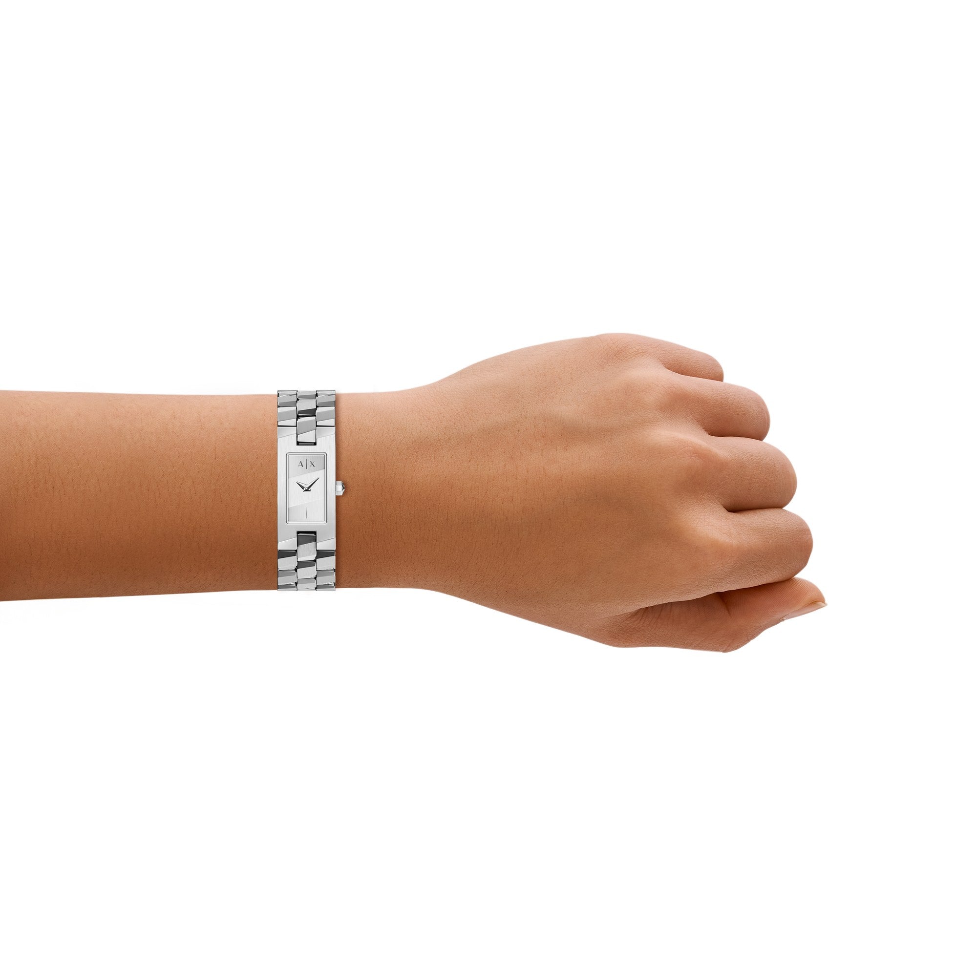 Armani Exchange women's watch, silver dial (view 7)