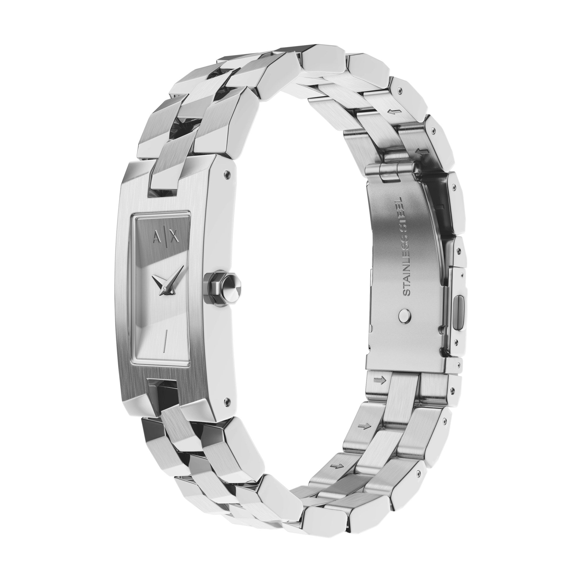 Armani Exchange women's watch, silver dial (view 3)