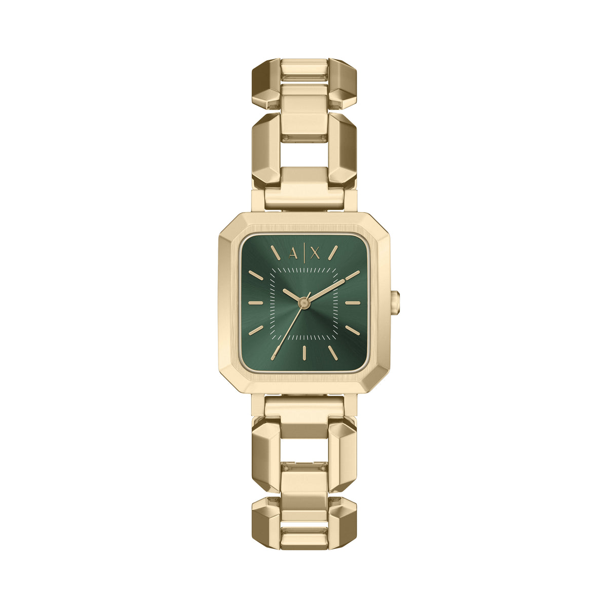 Armani Exchange Rectangular Green AX5740 front packshot