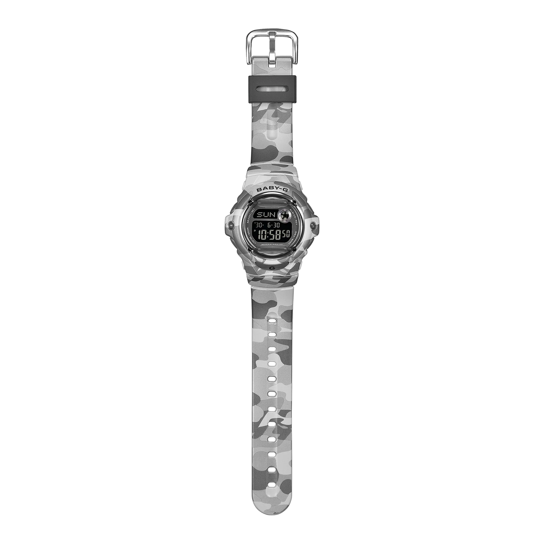 Baby-G Digital Watch Digi Camo Grey BG169CMB-8D