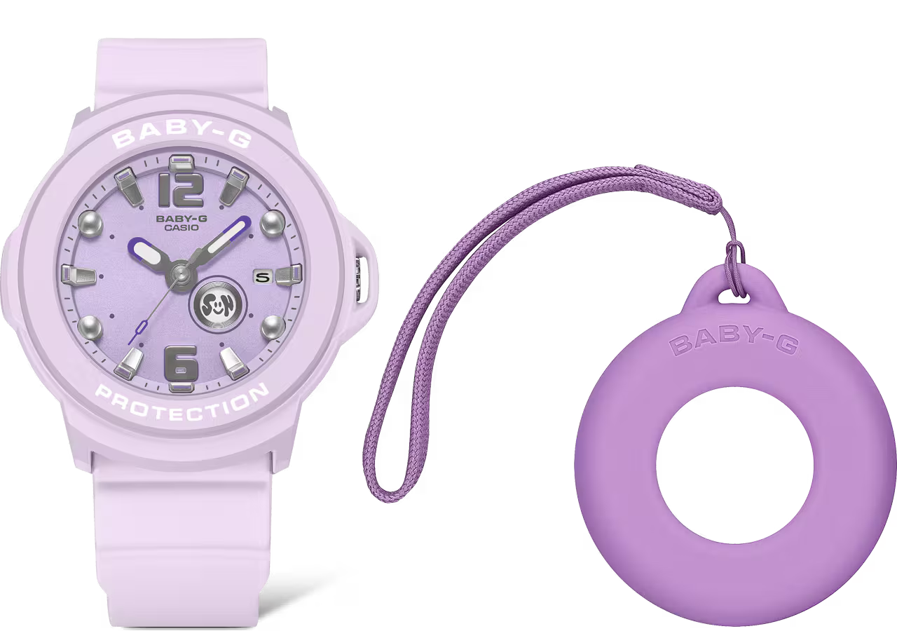 Baby-G +Plus Purple Analog Women's Watch BGA15K-6A