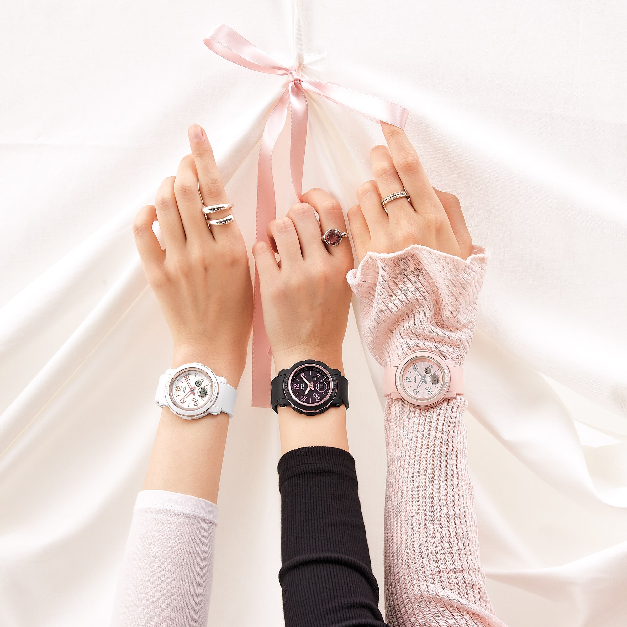 Baby-G Analog Digital Pink Resin Band Watch BGA290RA-4A
