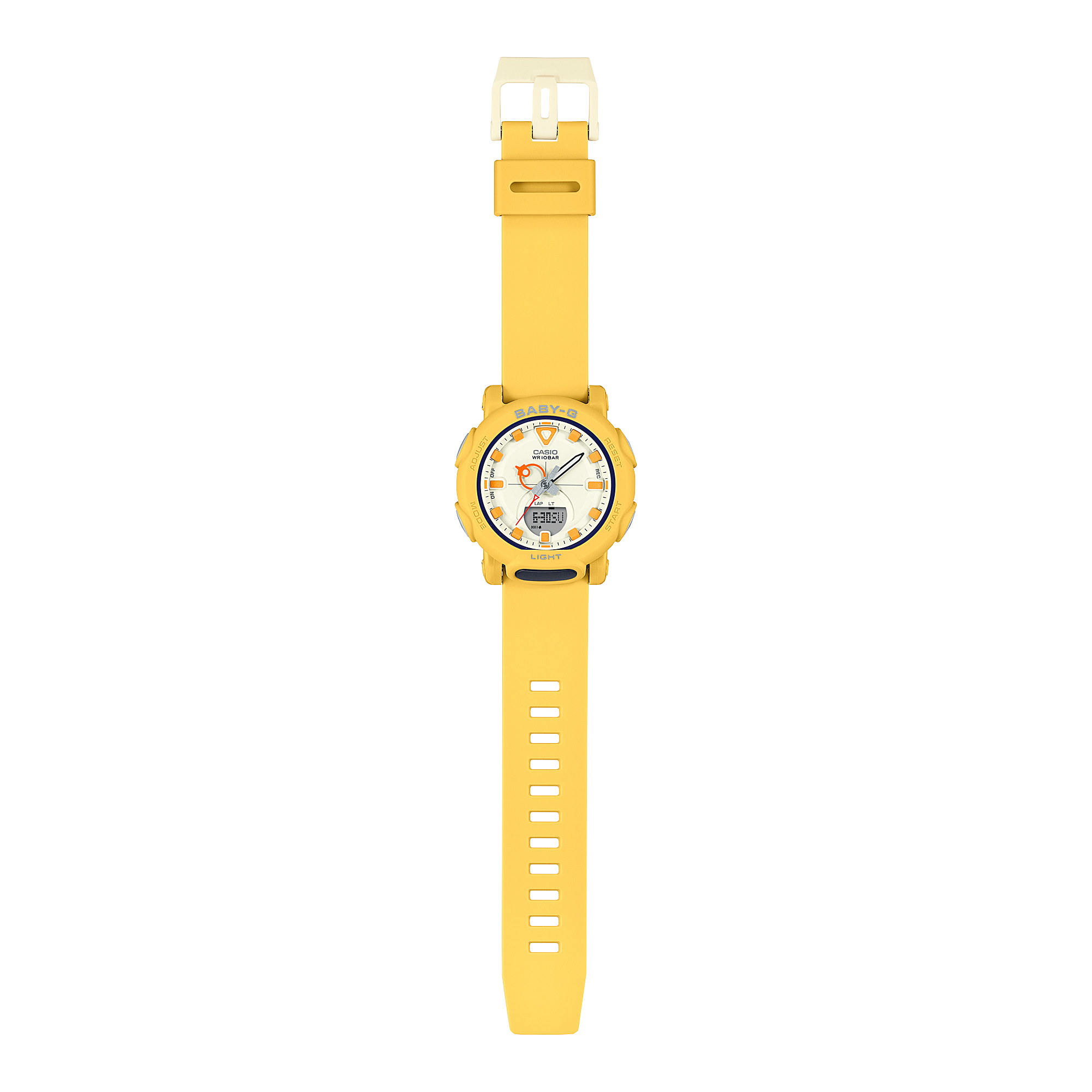 Baby-G Analog Digital Yellow Resin Band Watch BGA310RP-9A
