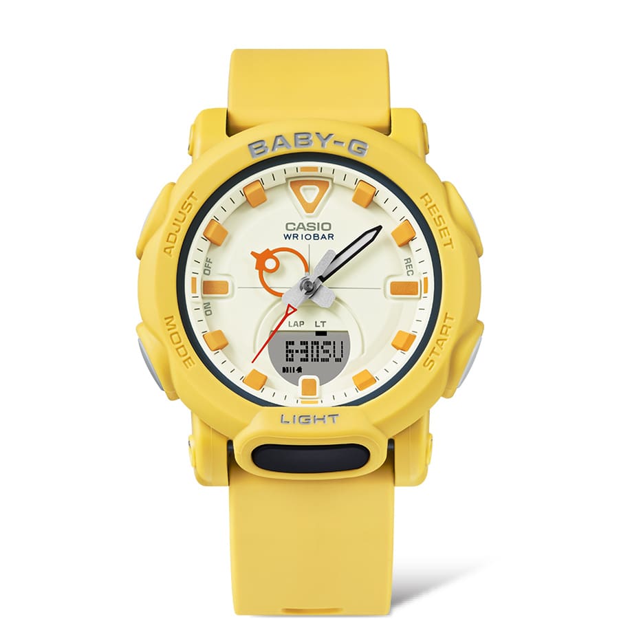 Baby-G Analog Digital Yellow Resin Band Watch BGA310RP-9A