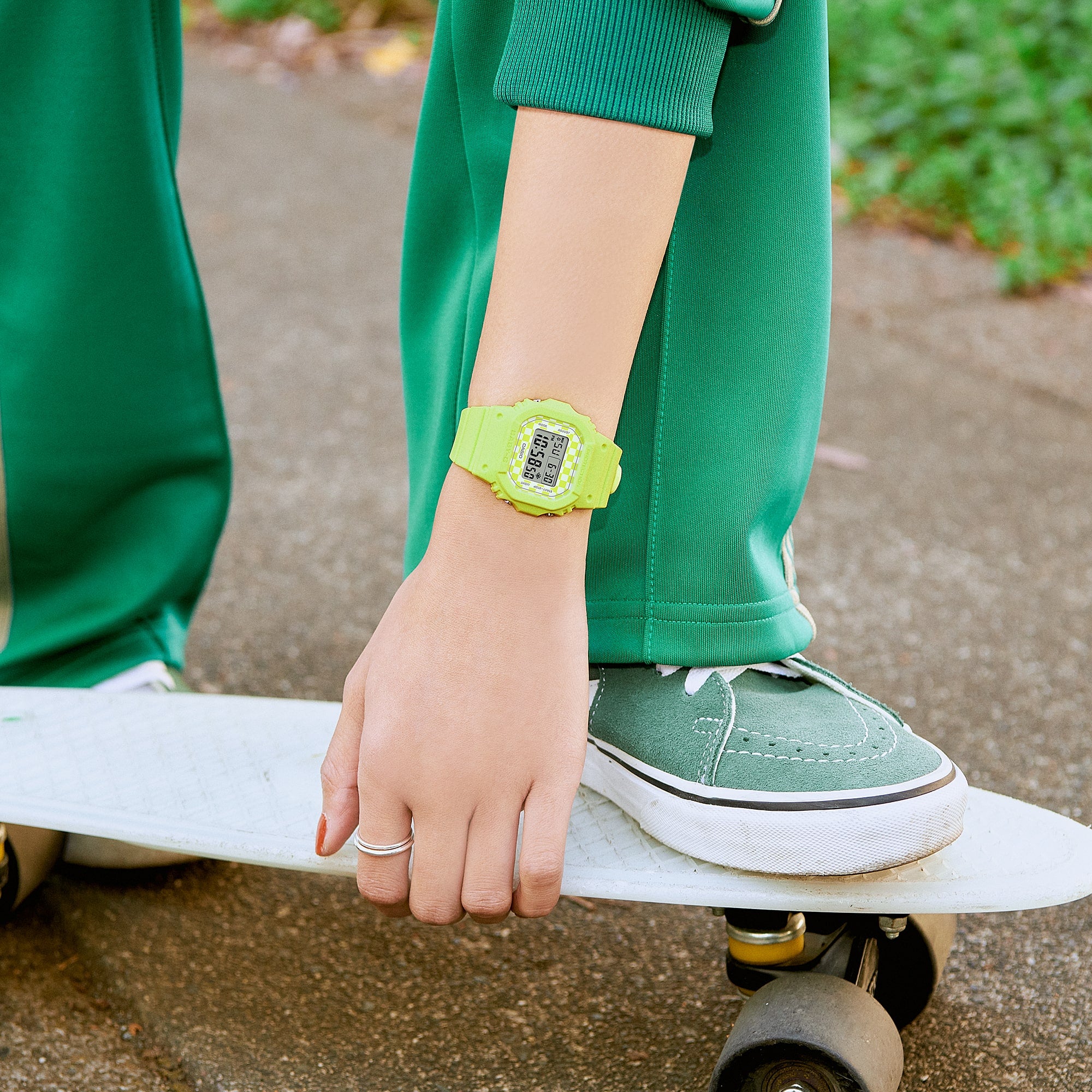 Baby-G Green Resin Band Watch BGD565GS-9D