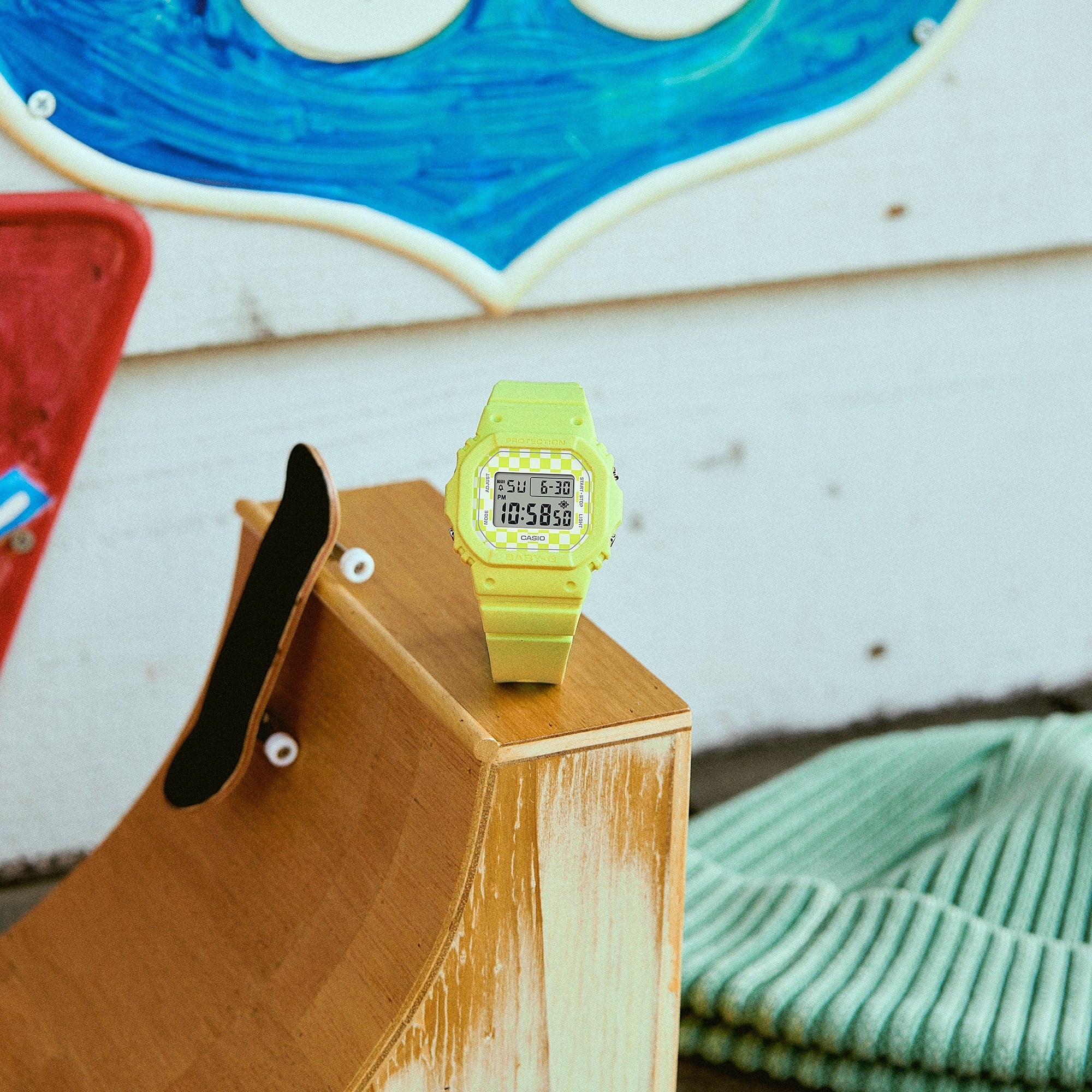Baby-G Green Resin Band Watch BGD565GS-9D