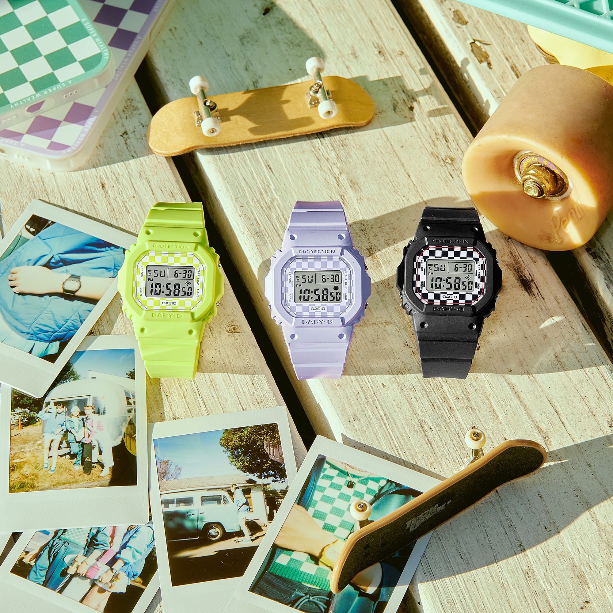 Baby-G Green Resin Band Watch BGD565GS-9D