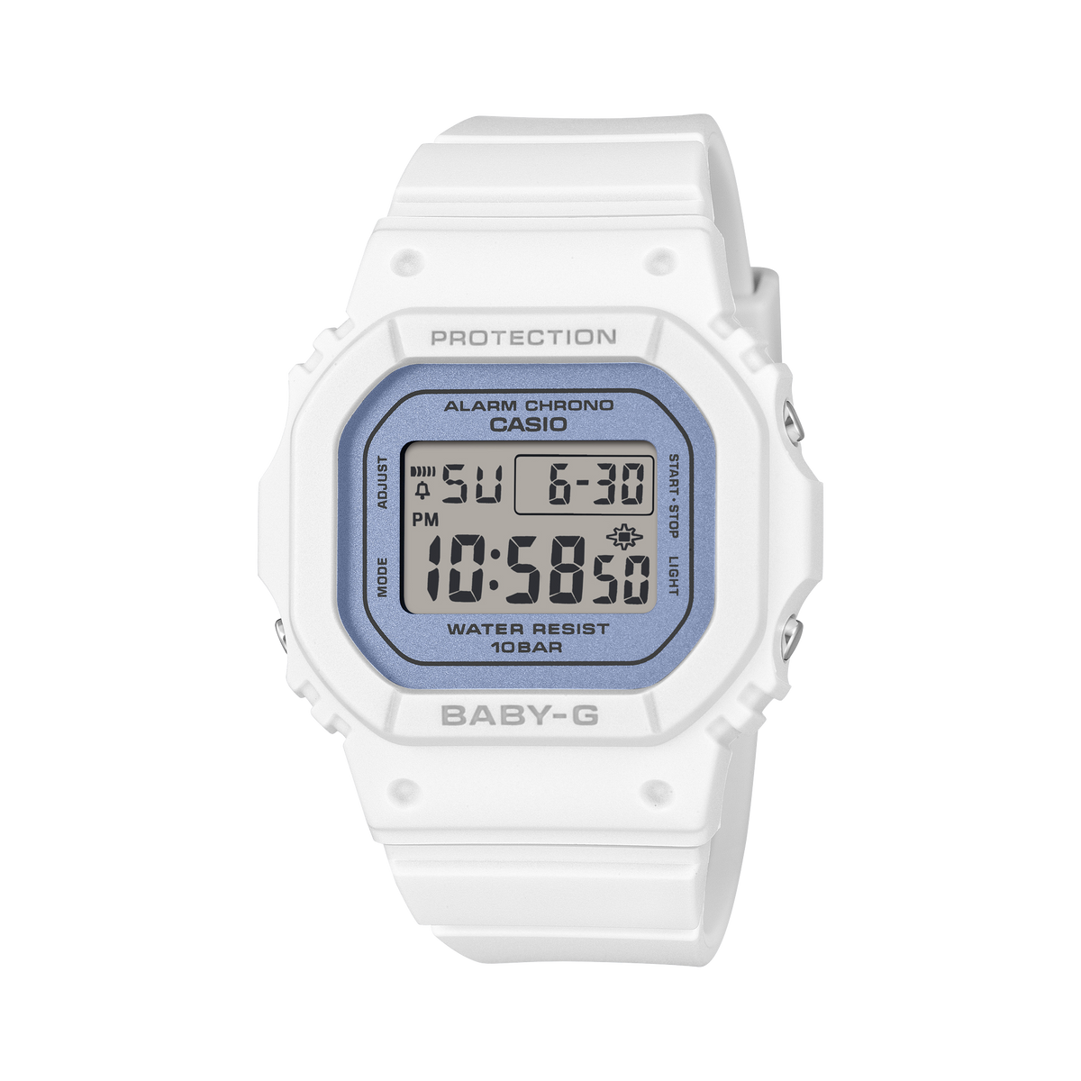 Casio Baby-G BGD565SC-2B blue women's digital watch