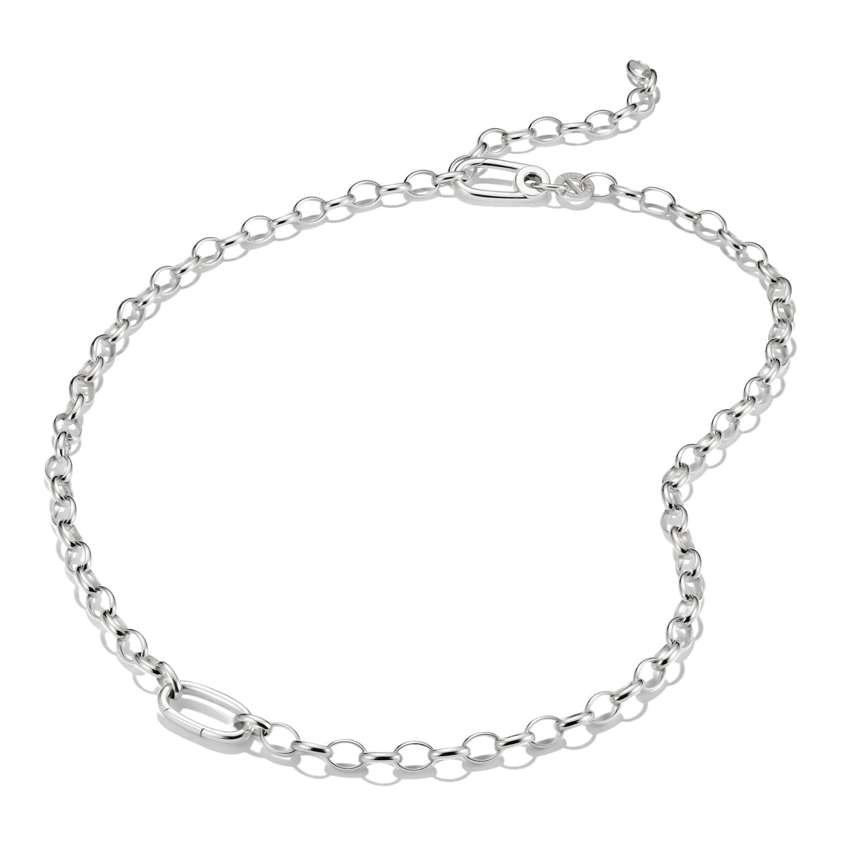 Thomas Sabo Silver-Plated Charm Club Necklace with Connect Link TC1206M-50 TC1206M-50 view 2