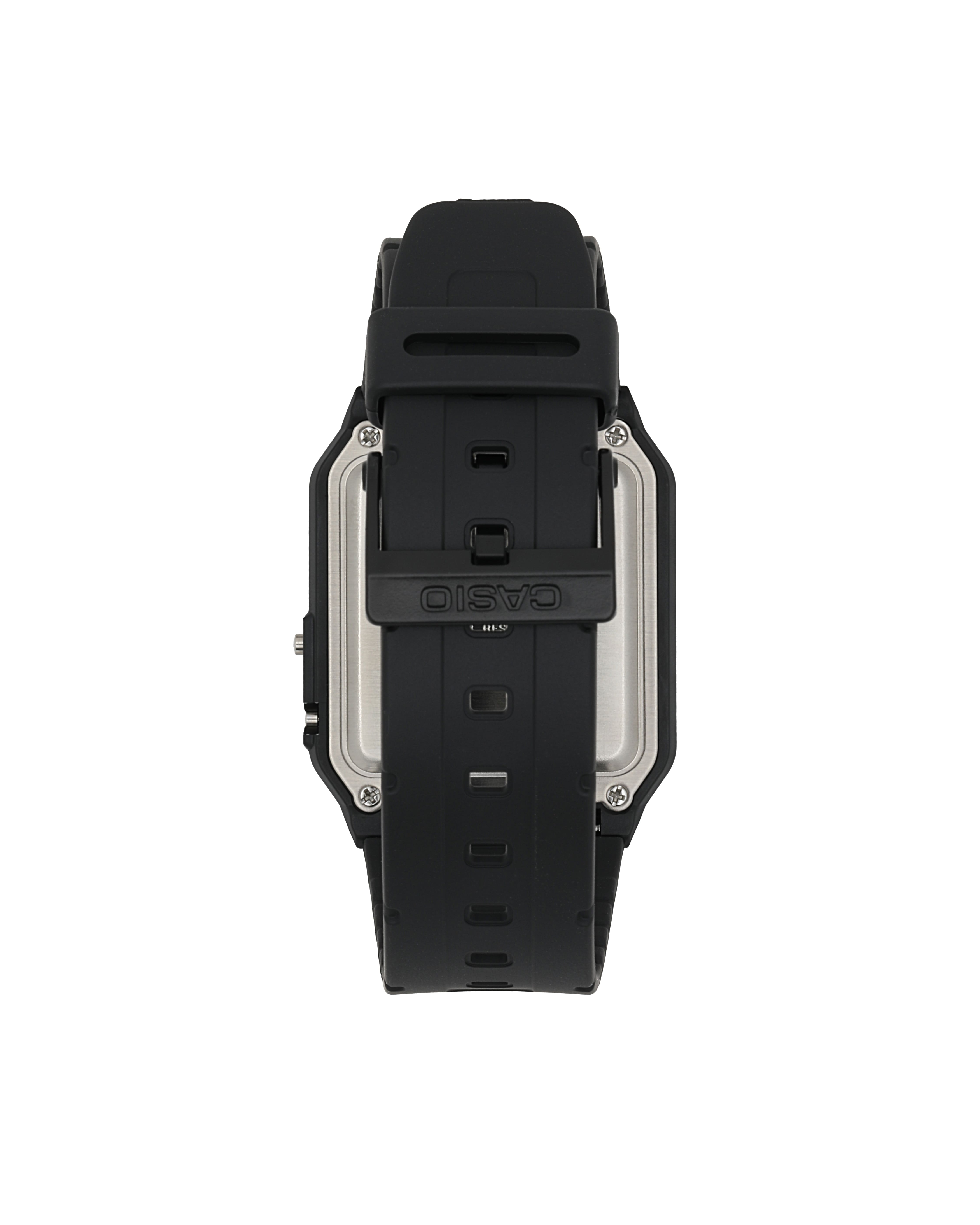 Casio Calculator Data Bank Black Resin Band Watch CA53W-1