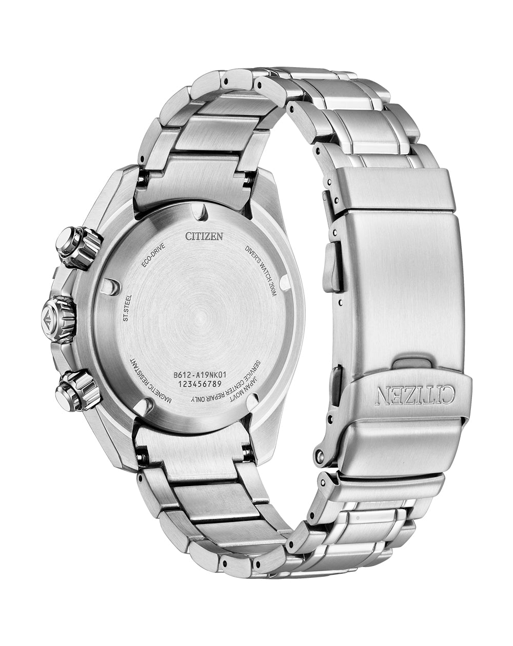 Citizen Eco-Dive Green Dial Stainless Steel Watch CA0820-50X