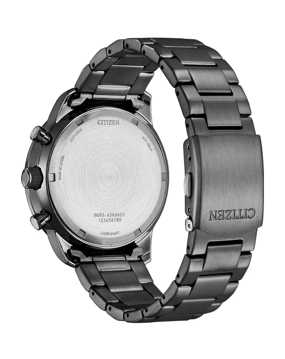 Citizen Eco-Drive Stainless Steel Green Dial Watch CA4507- 84X