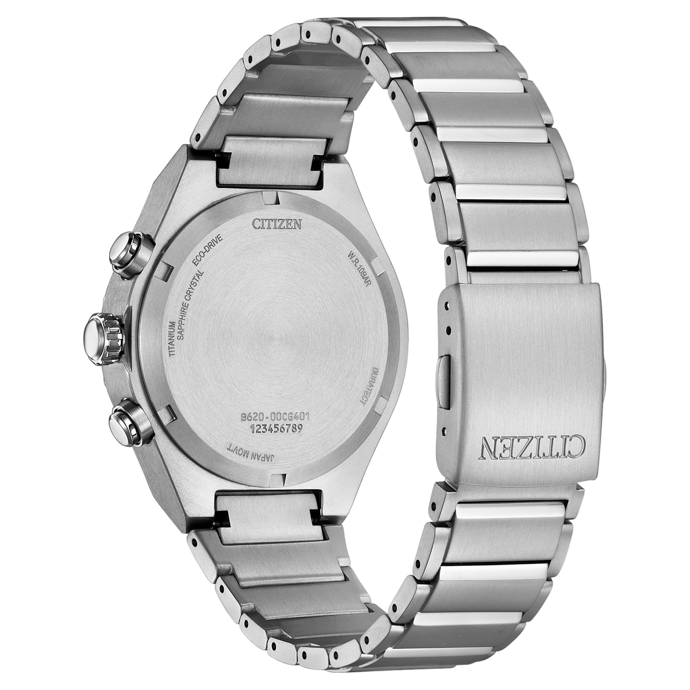 Citizen Super Titanium Zenshin Senkei Stainless Steel Watch CA4690-51A