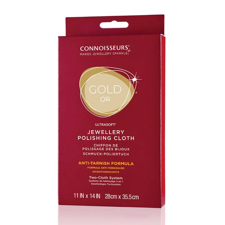 Connoisseurs UltraSoft Gold Jewellery Polishing Cloth